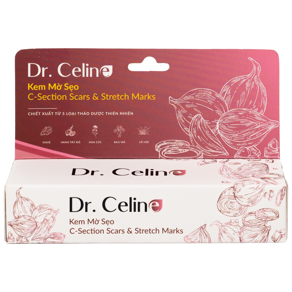 Hình ảnh Kem mờ sẹo C-Section Scars & Stretch Marks Dr. Celine (15g)