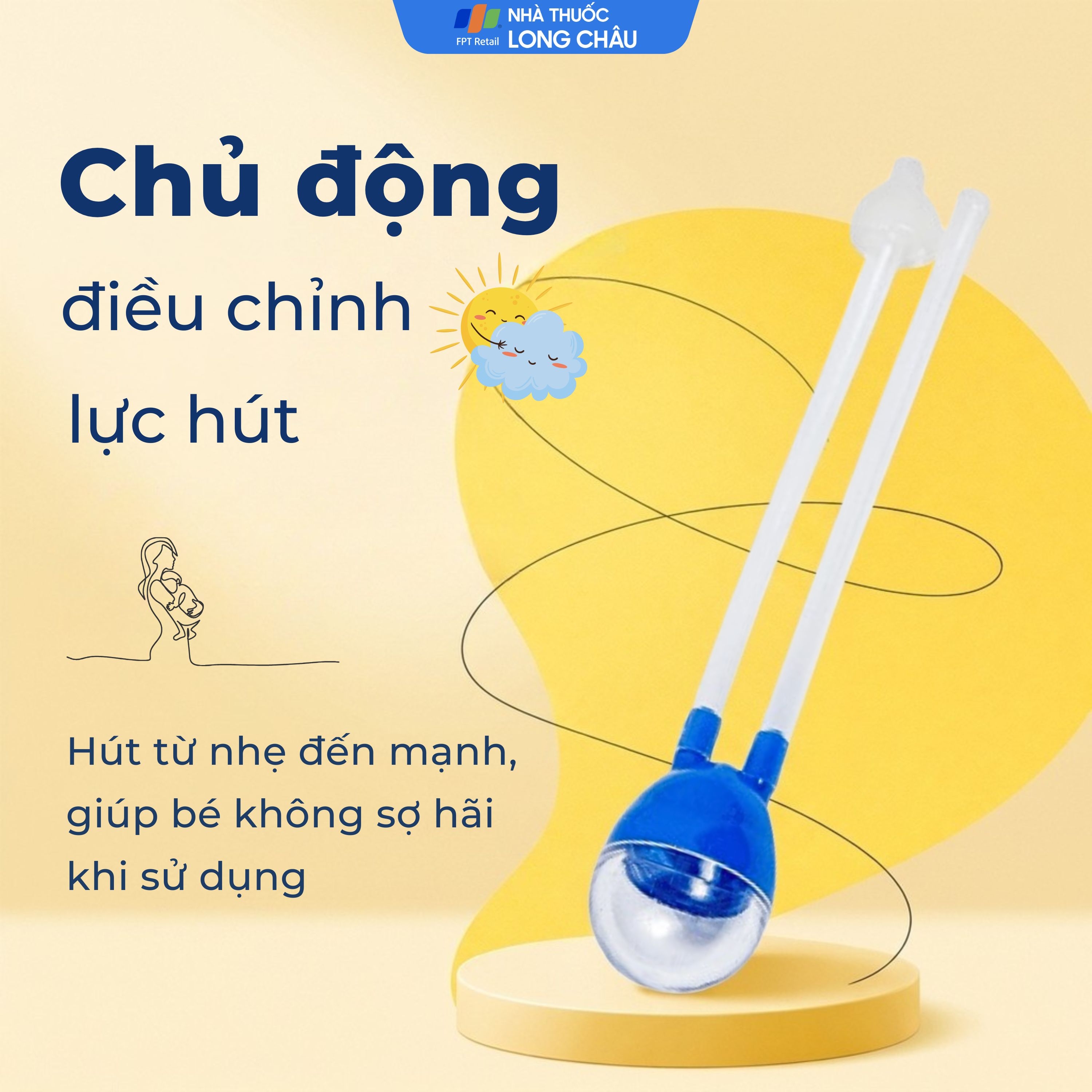 Hình ảnh Dụng cụ hút mũi trẻ em PA