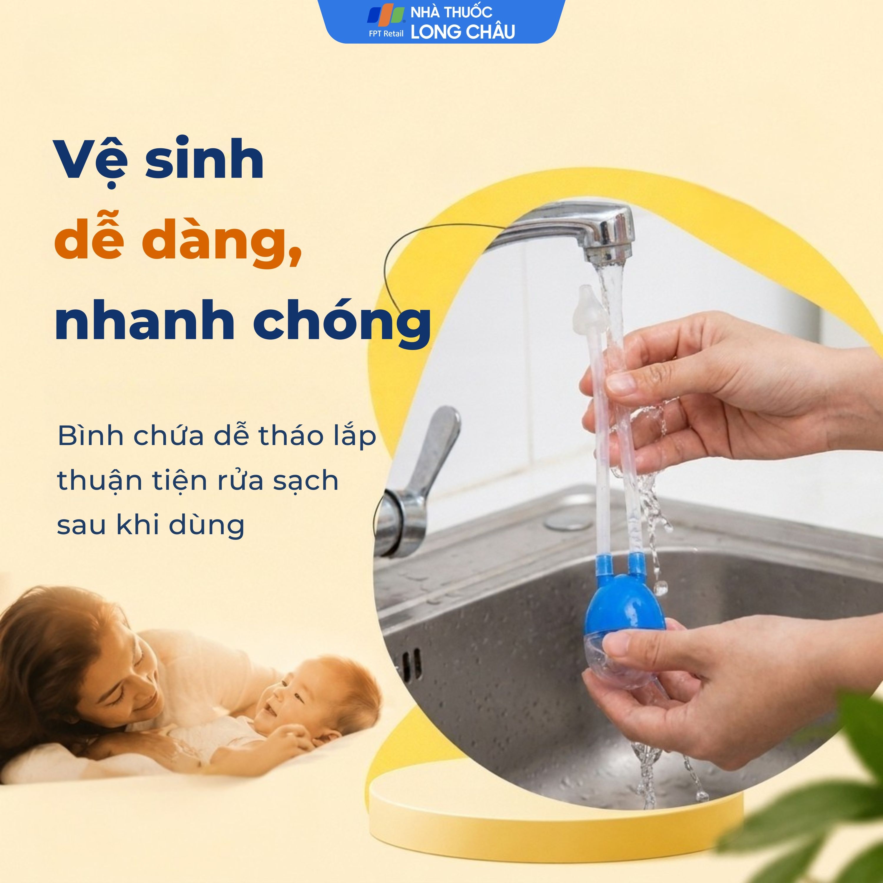 Hình ảnh Dụng cụ hút mũi trẻ em PA