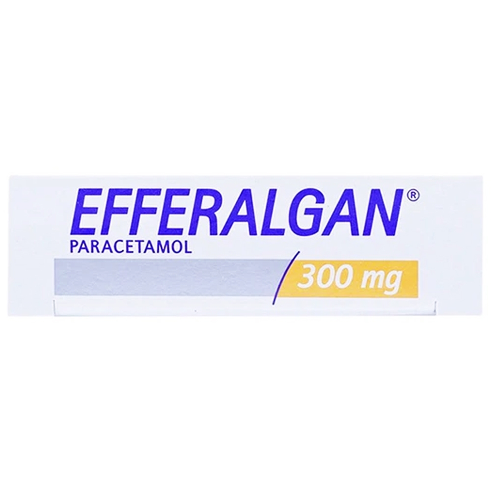 Hình ảnh Thuốc đạn Efferalgan 300mg UPSA SAS giảm đau, hạ sốt (10 viên)