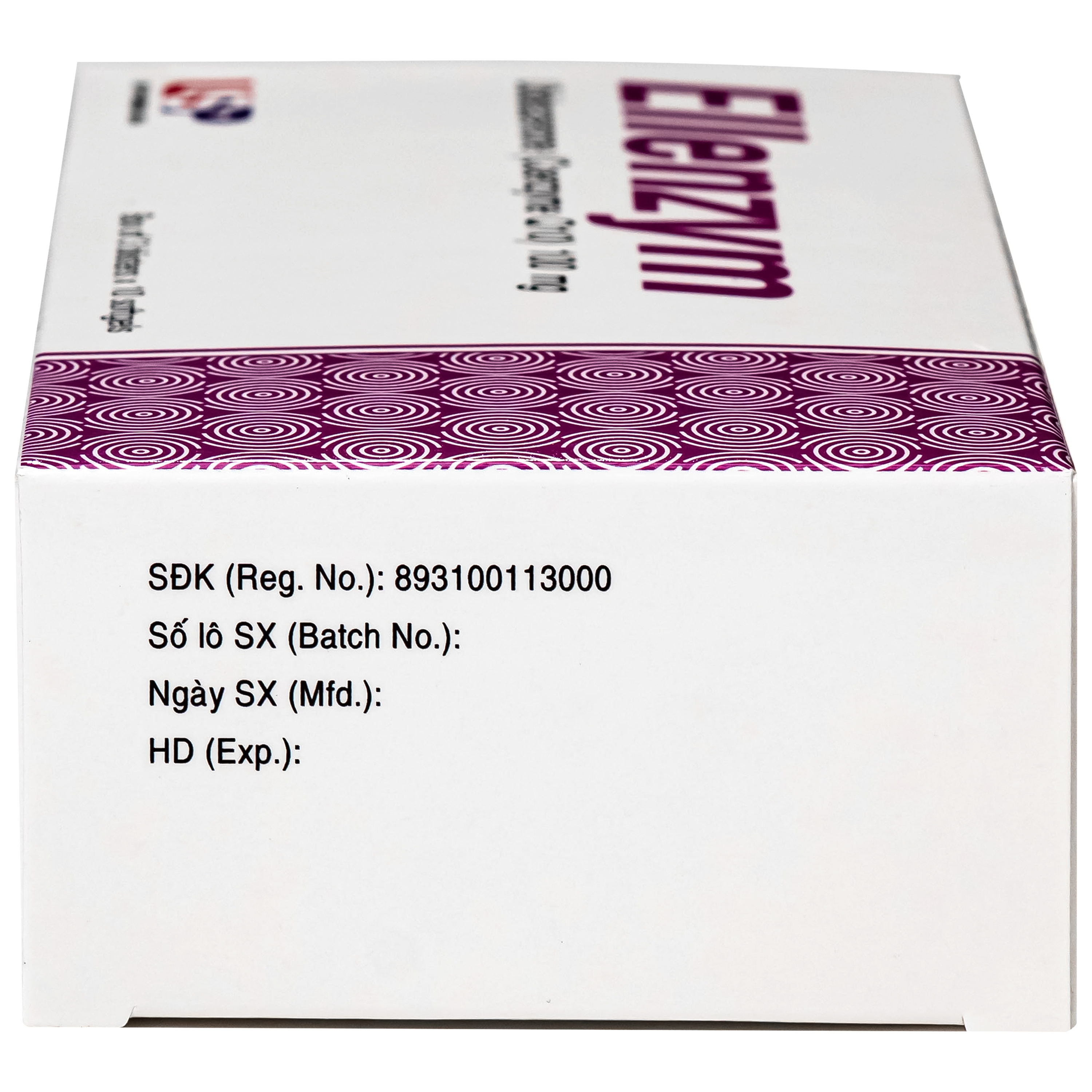 Hình ảnh Thuốc Ellenzym 100mg USP hỗ trợ làm giảm các triệu chứng suy tim mạn tính (3 vỉ x 10 viên)