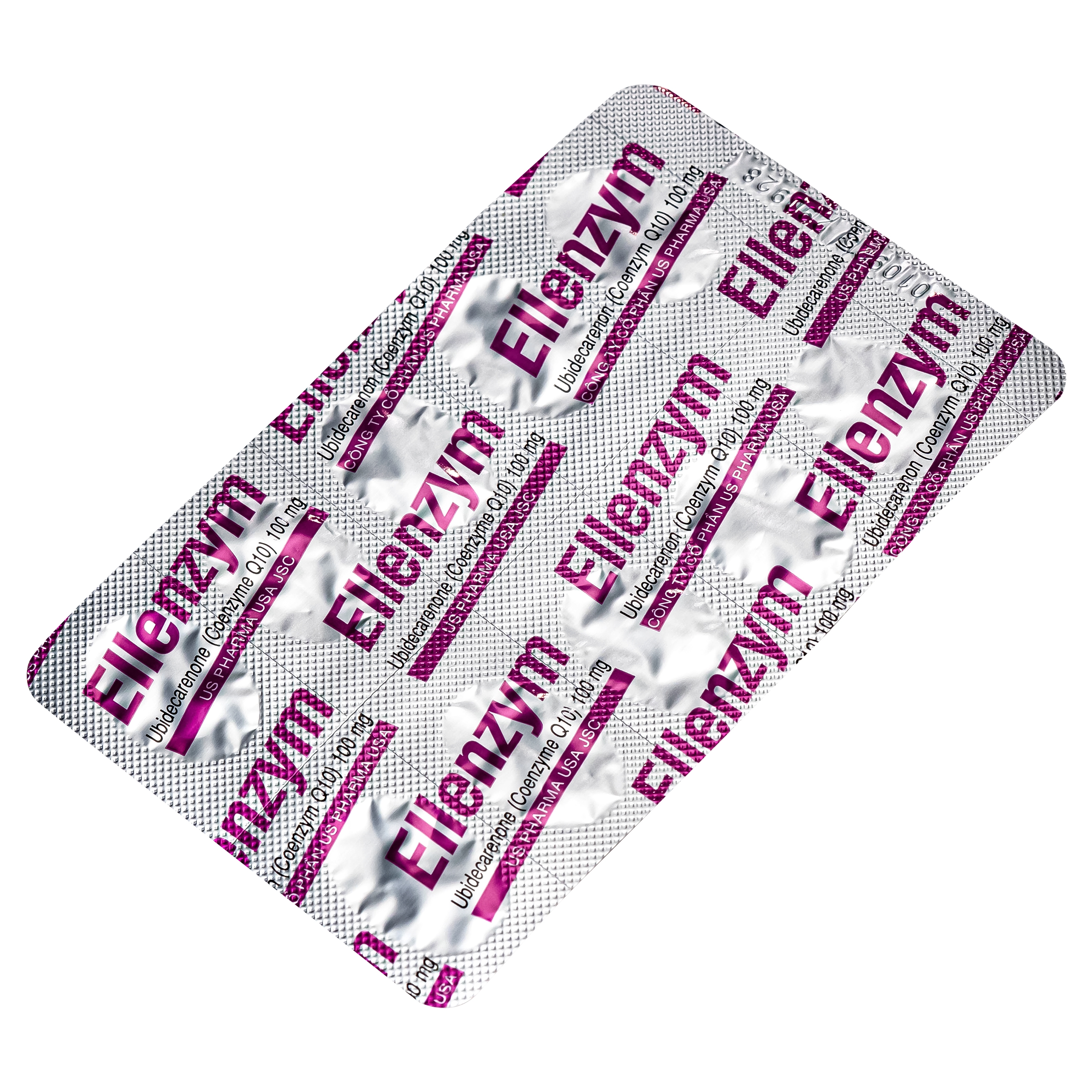 Hình ảnh Thuốc Ellenzym 100mg USP hỗ trợ làm giảm các triệu chứng suy tim mạn tính (3 vỉ x 10 viên)