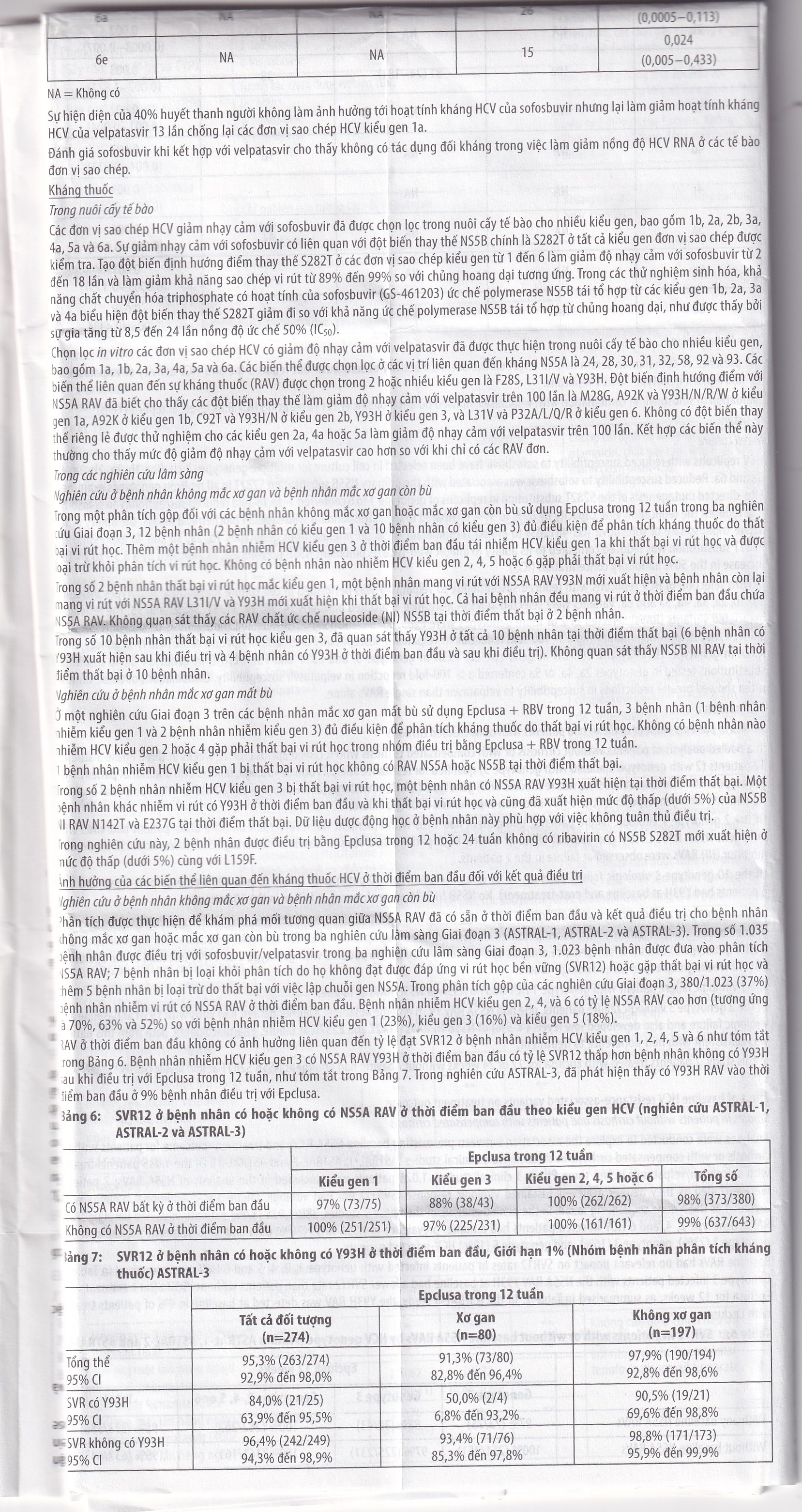 Hình ảnh Thuốc Epclusa 400mg/100mg Gilead điều trị viêm gan C mãn tính (28 viên)