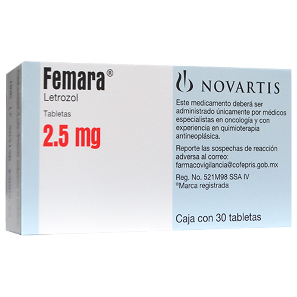 Hình ảnh Thuốc Femara 2.5mg Novartis hỗ trợ điều trị ung thư vú (3 vỉ x 10 viên)