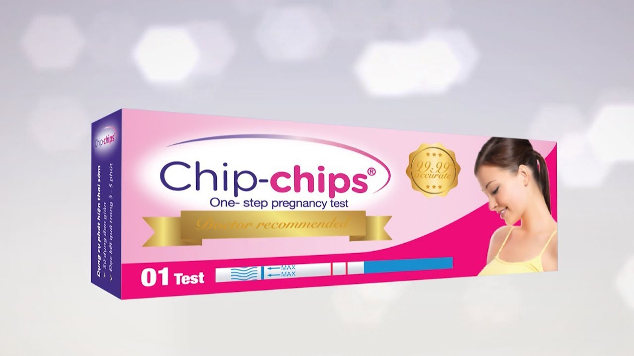 Cách sử dụng que thử thai Chip Chip mang đến kết quả chính xác 1