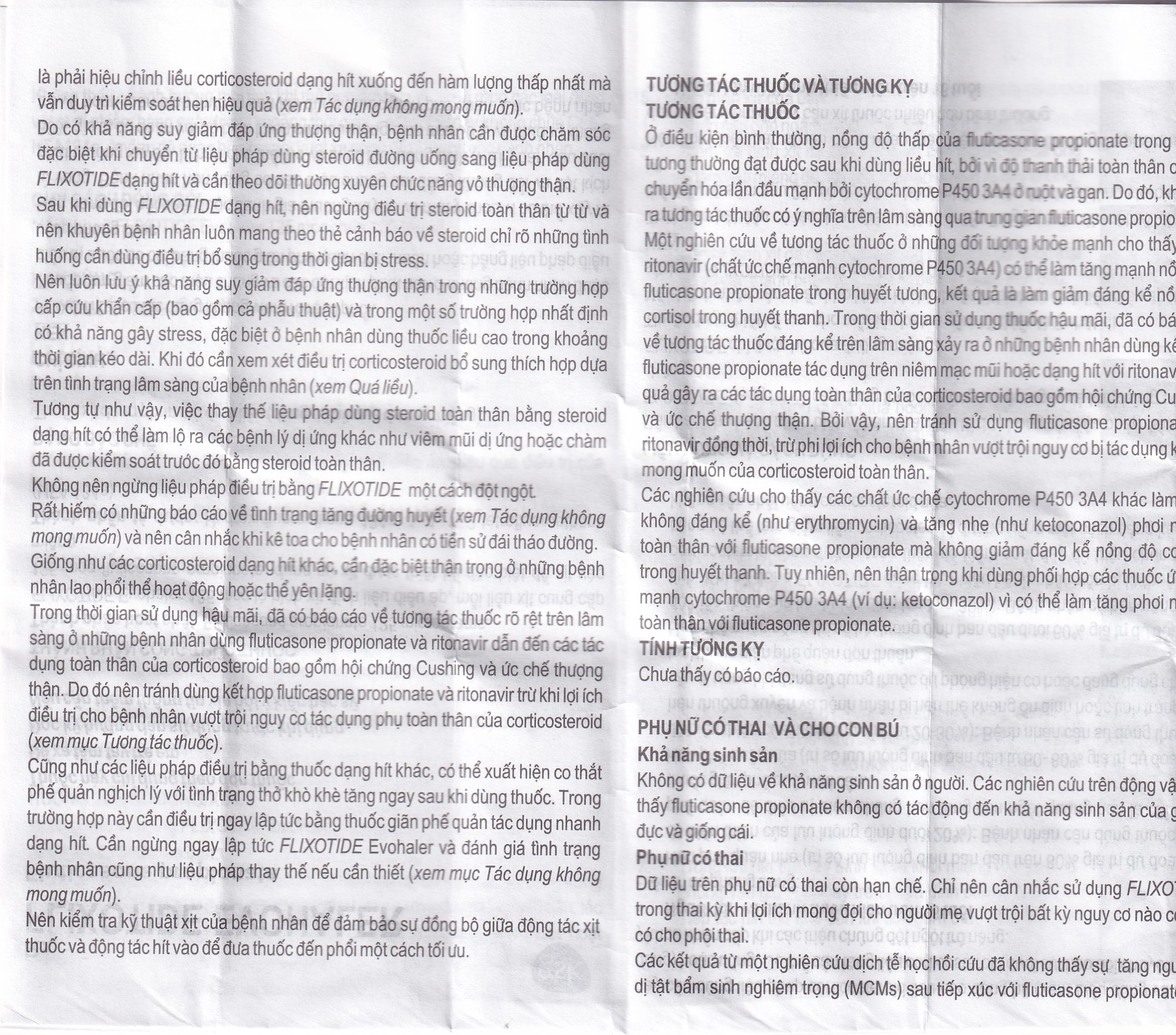 Hình ảnh Khí dung Flixotide 125mcg GSK điều trị hen phế quản (120 liều)