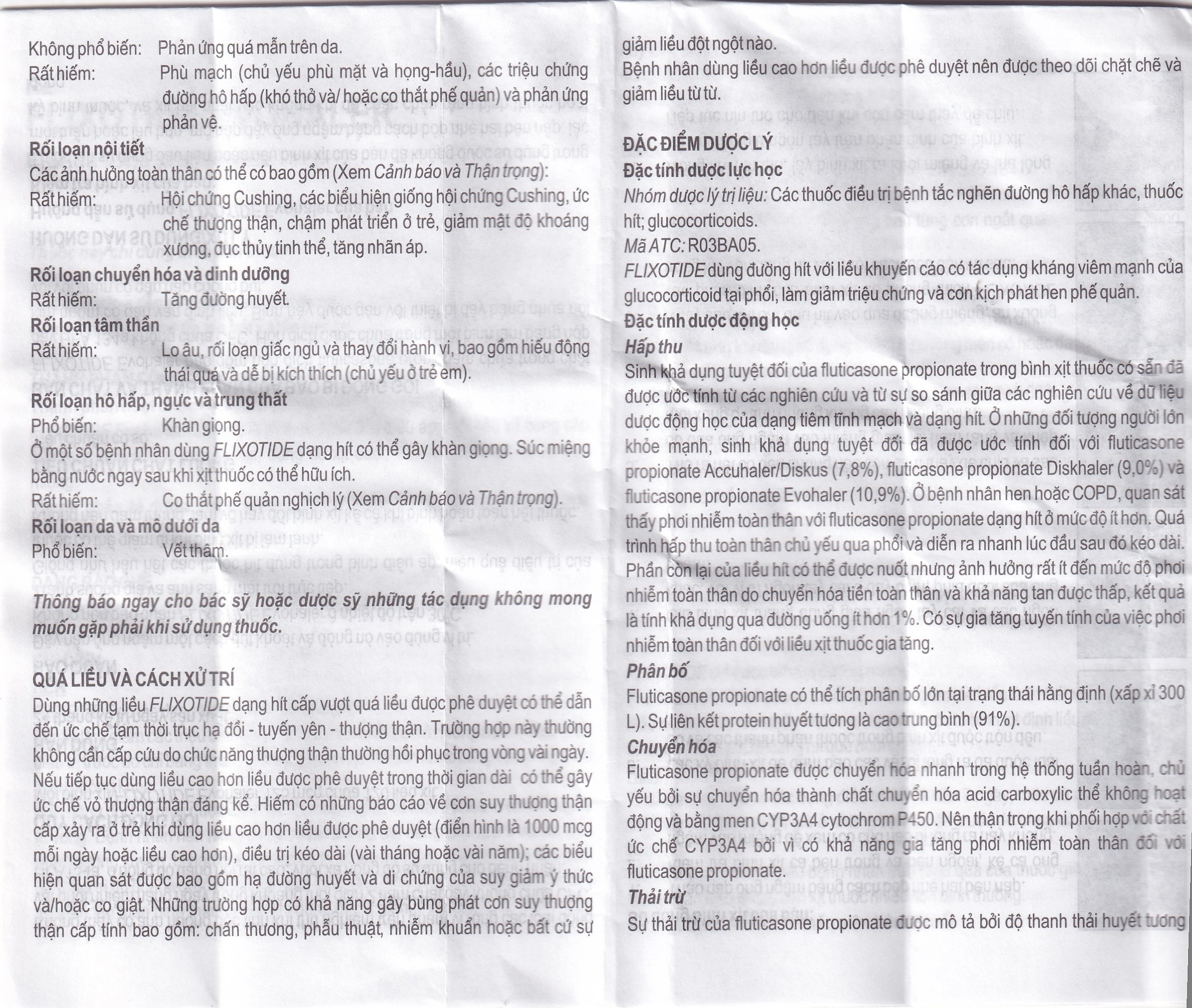 Hình ảnh Khí dung Flixotide 125mcg GSK điều trị hen phế quản (120 liều)
