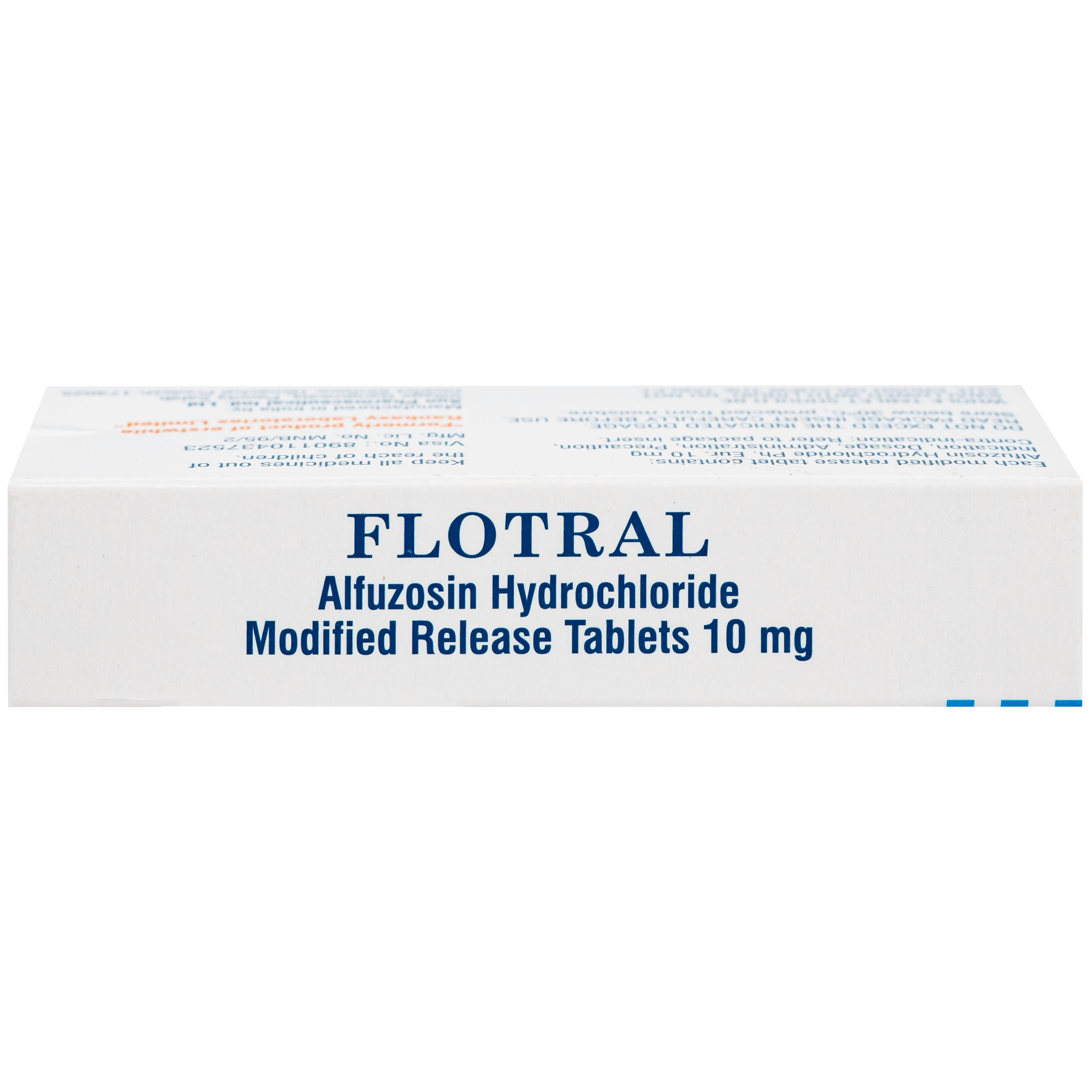 Hình ảnh Thuốc Flotral Sun Pharma 10MG điều trị các dấu hiệu và triệu chứng của tăng sản lành tính tuyến tiền liệt (Bph) (1 Vỉ X 10 Viên)