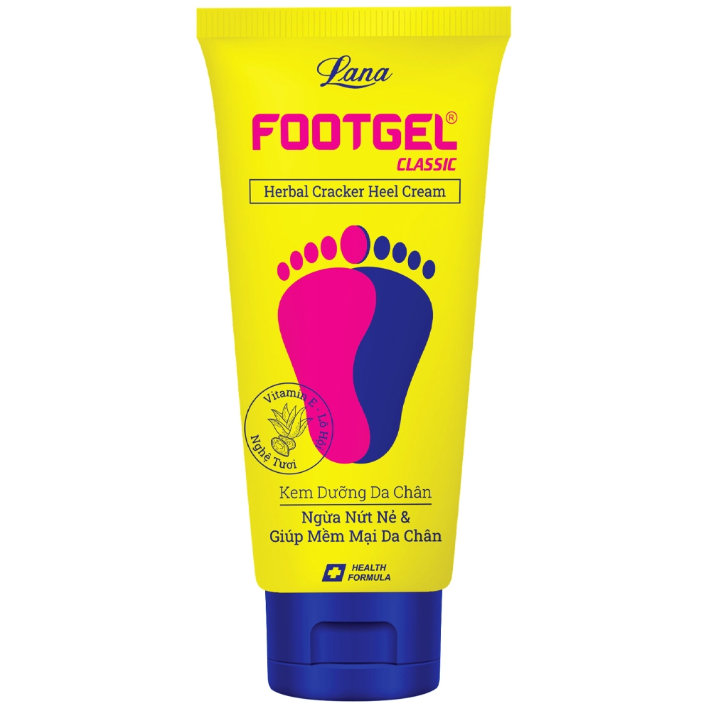 Hình ảnh Kem dưỡng da chân Footgel Classic Lana chống nứt nẻ và làm mềm da chân (50g)