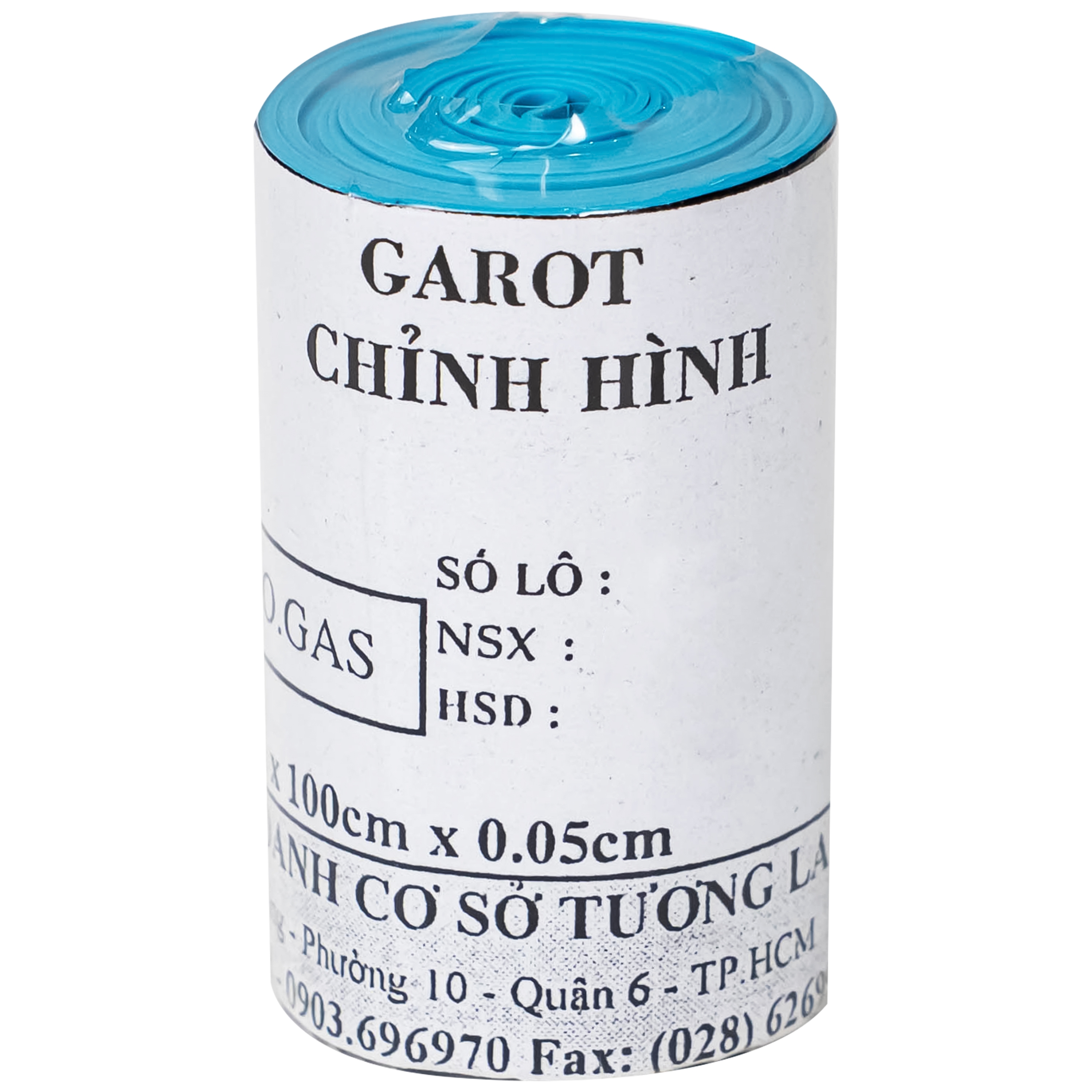 Hình ảnh Garo chỉnh hình 4x100x0.05cm dùng để thắt mạch, hỗ trợ việc tìm mạch máu
