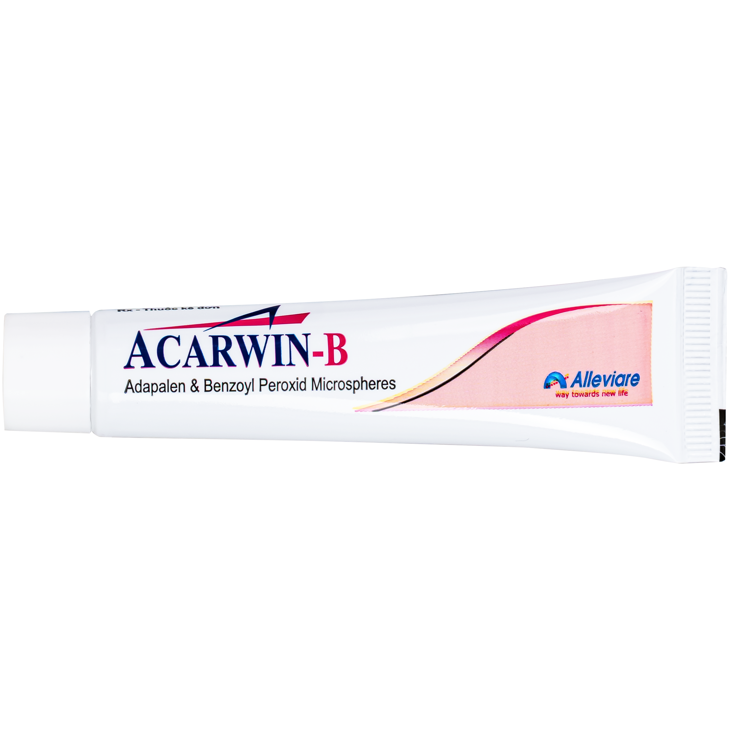 Hình ảnh Gel Acarwin-B 0.1%/2.5% Alleviare điều trị mụn trứng cá (15g)