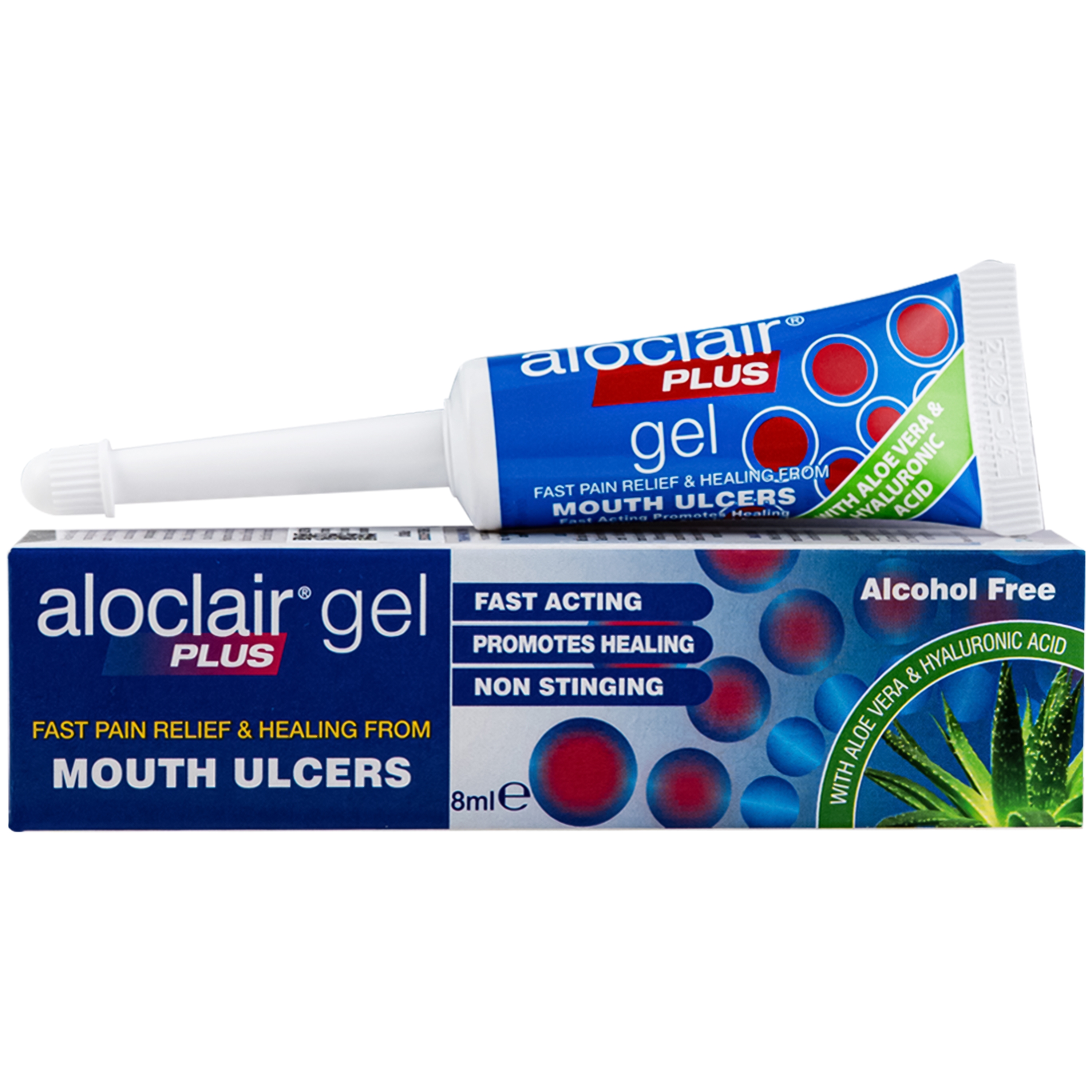 Hình ảnh Gel bôi miệng Aloclair Plus Alliance 8ml giảm nhiệt miệng, tay chân miệng cho mọi lứa tuổi