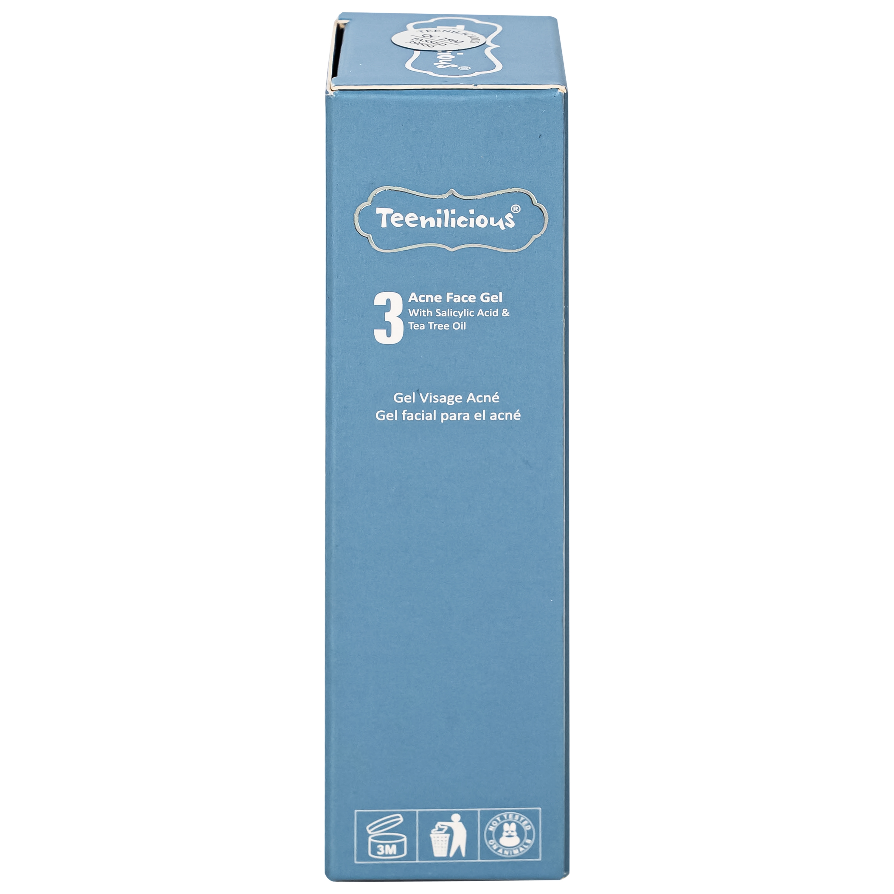 Hình ảnh Gel bôi ngừa mụn đầu đen, đầu trắng Teenilicious Hộp 30g