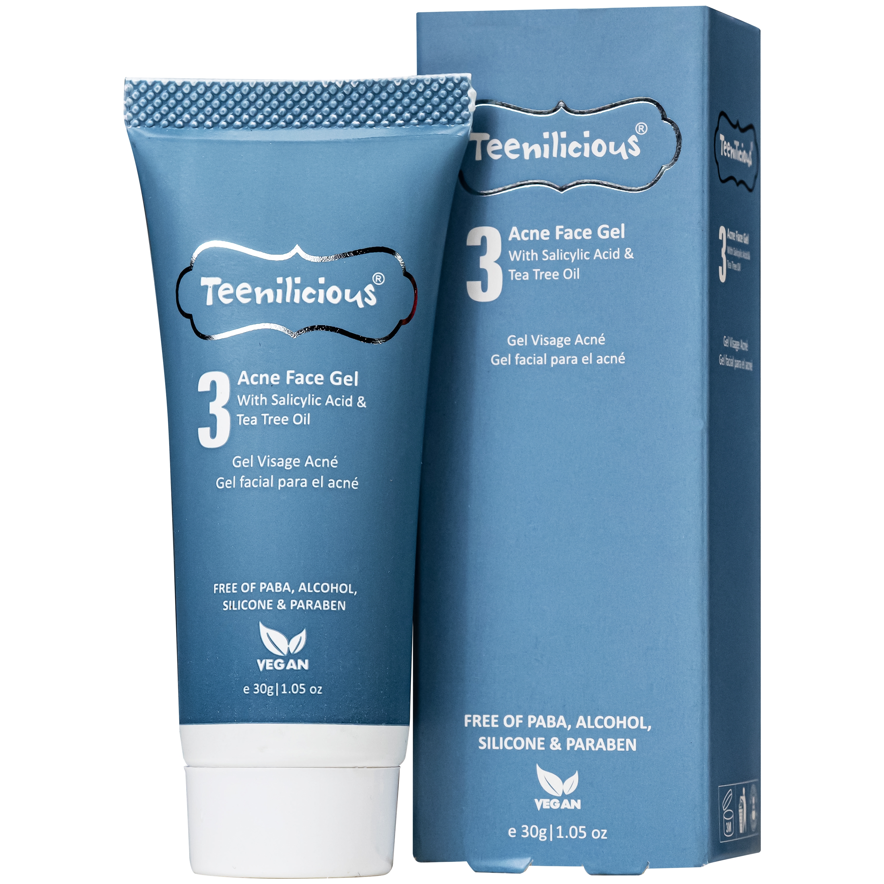 Hình ảnh Gel bôi ngừa mụn đầu đen, đầu trắng Teenilicious Hộp 30g