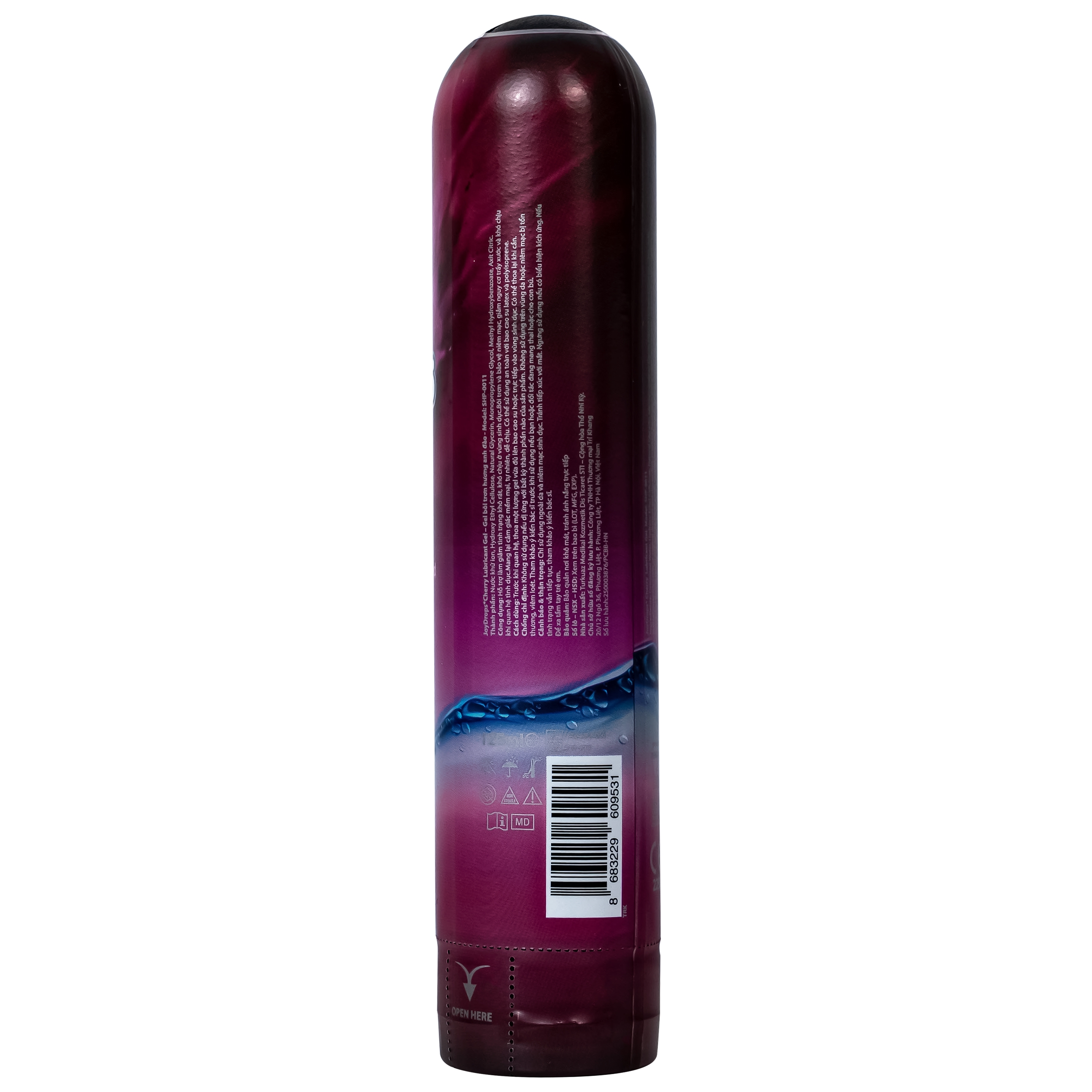 Hình ảnh Gel Bôi Trơn Gốc Nước Joydrops mùi Cherry Dùng Cho Quan Hệ, Giảm Khô Rát, Bảo Vệ Niêm Mạc, Tạo Cảm Giác Mềm Mại 125ml