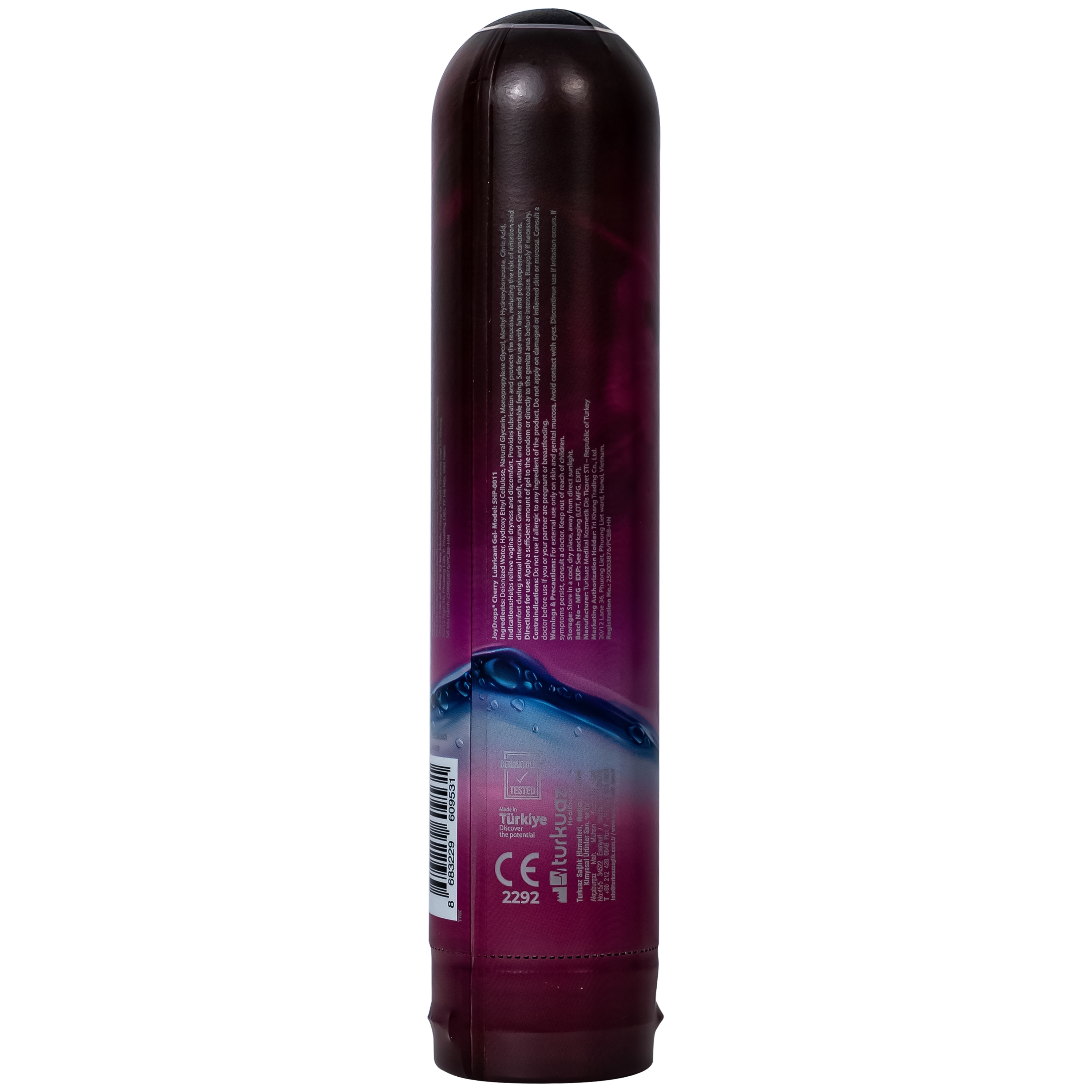 Hình ảnh Gel Bôi Trơn Gốc Nước Joydrops mùi Cherry Dùng Cho Quan Hệ, Giảm Khô Rát, Bảo Vệ Niêm Mạc, Tạo Cảm Giác Mềm Mại 125ml