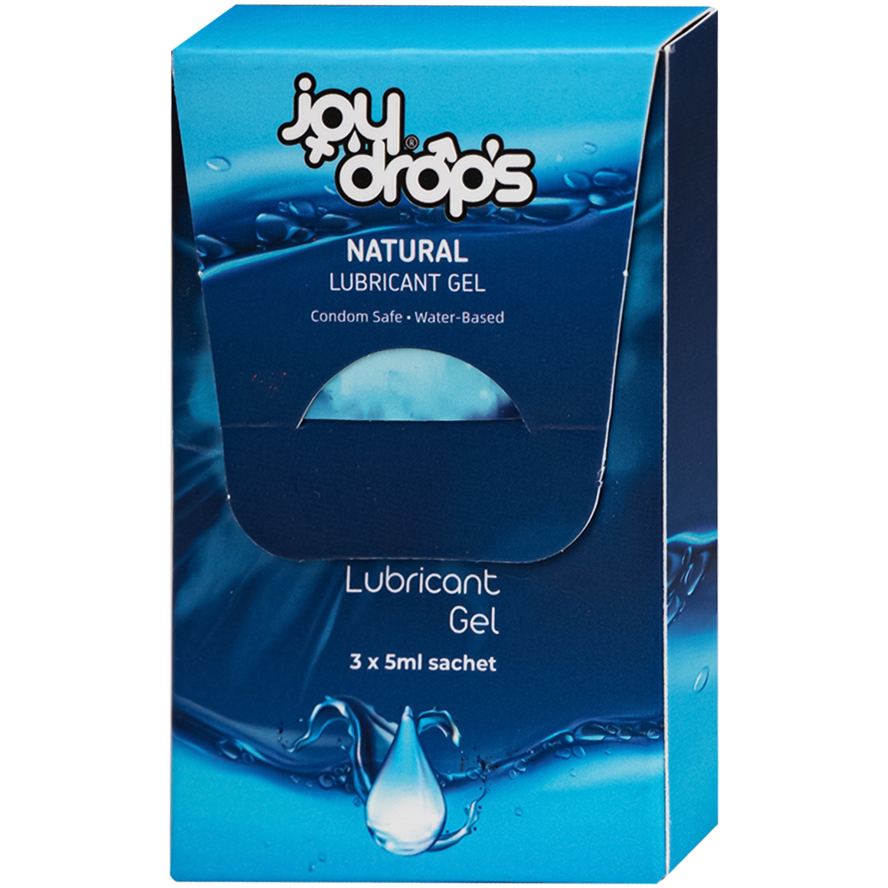 Hình ảnh Gel Bôi Trơn Gốc Nước Joydrops Natural (3 gói x 5ml)Dùng Cho Quan Hệ, Giảm Khô Rát, Bảo Vệ Niêm Mạc, Tạo Cảm Giác Mềm Mại