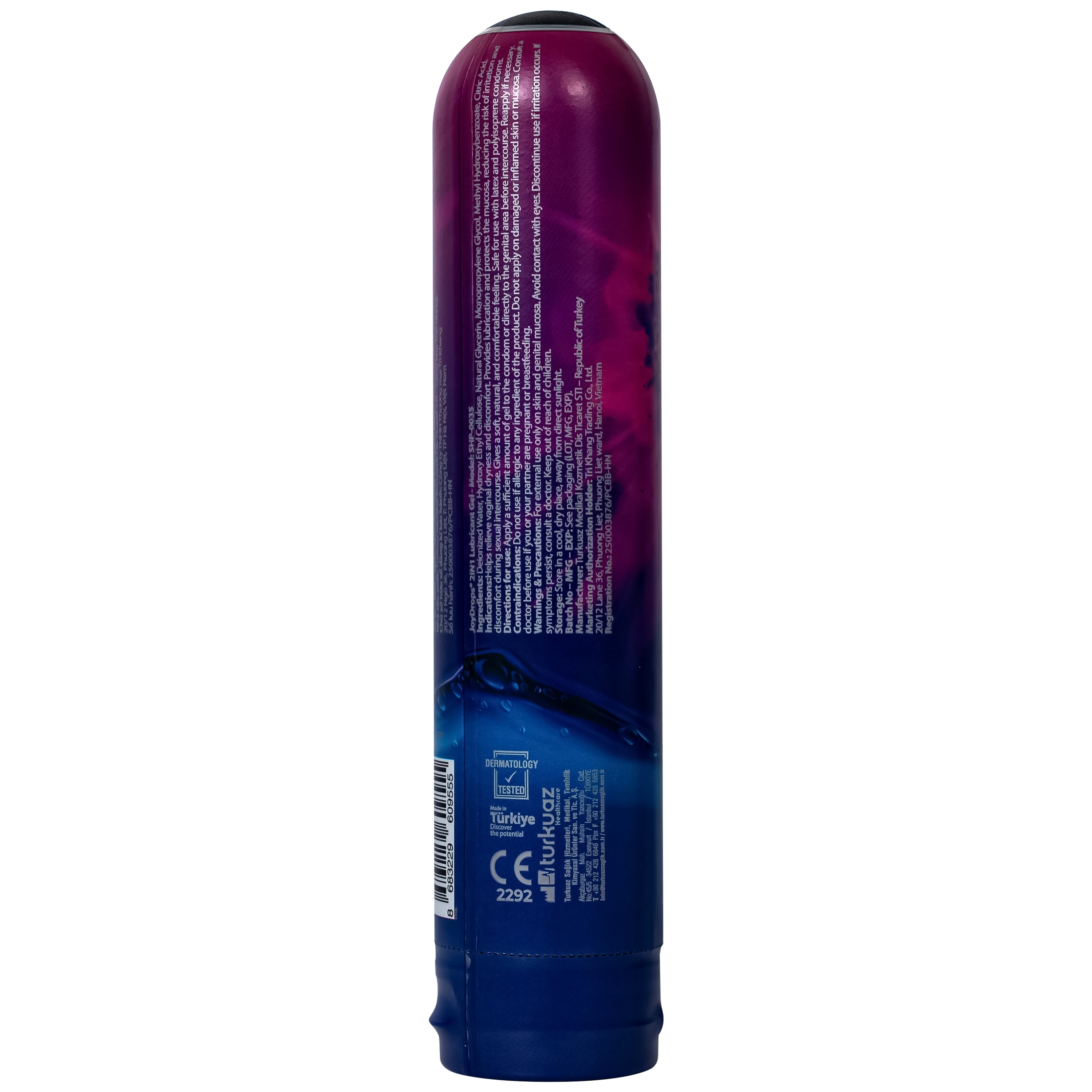 Hình ảnh Gel Bôi Trơn Gốc Nước Joydrops 2 In 1 Dùng Cho Quan Hệ Kết Hợp Massage Giảm Khô Rát, Bảo Vệ Niêm Mạc, Tạo Cảm Giác Mềm Mại 125ml