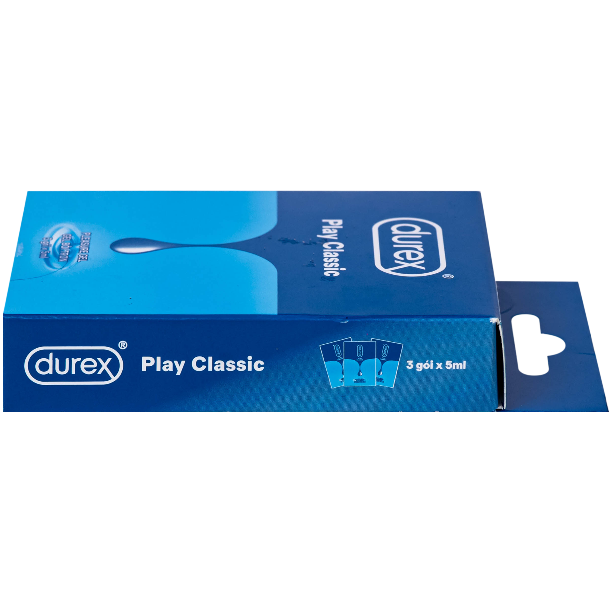 Hình ảnh Gel bôi trơn Durex play classic (3 gói x 5ml)