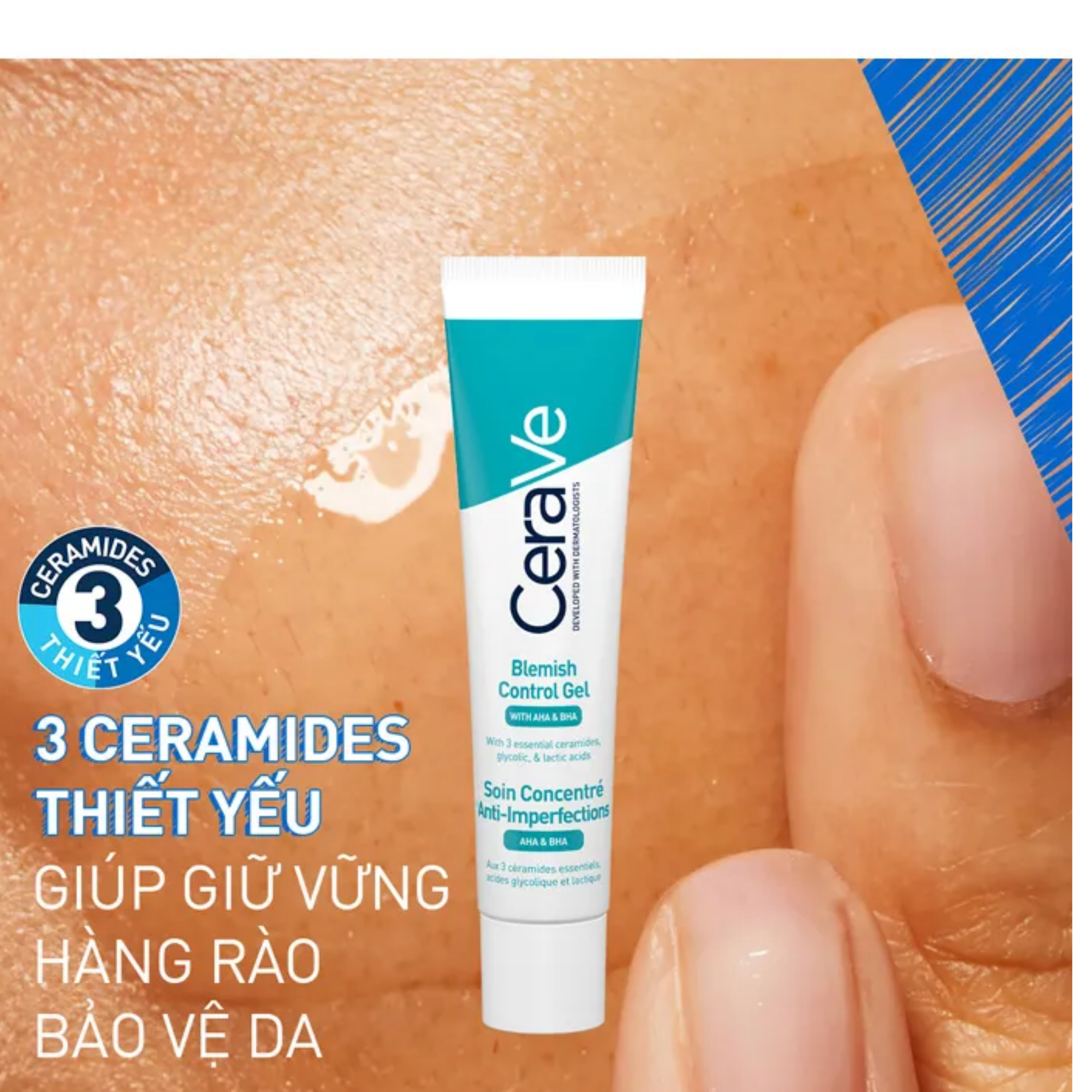 Hình ảnh Gel giảm mụn Cerave Blemish Control 15ml
