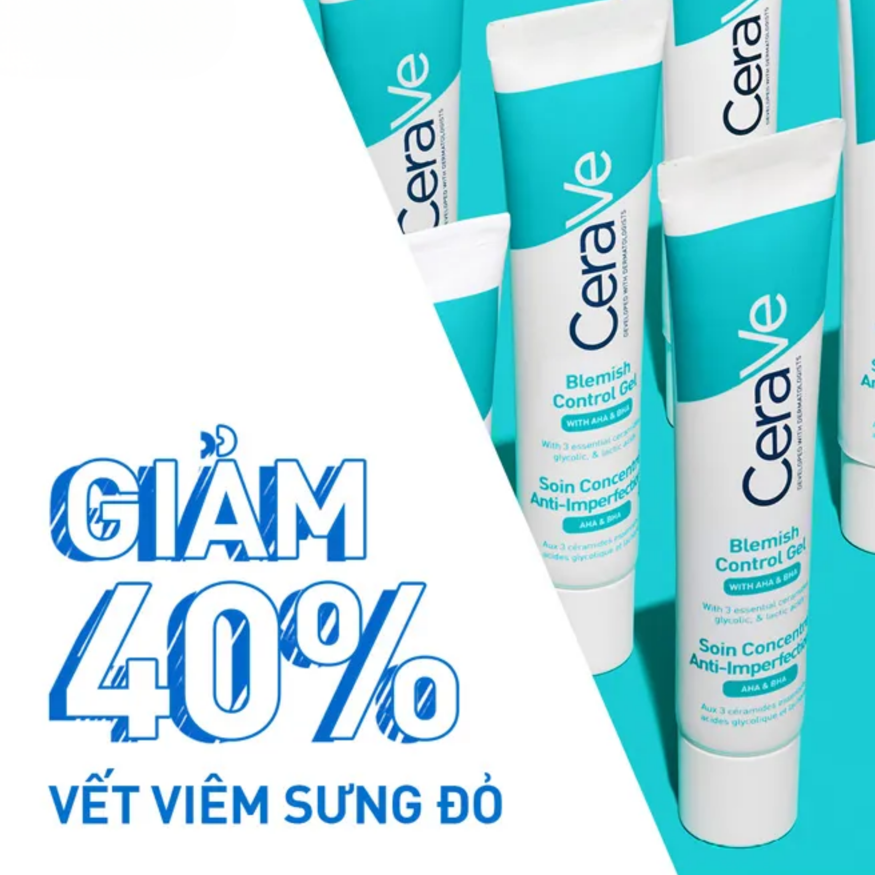Hình ảnh Gel giảm mụn Cerave Blemish Control 15ml