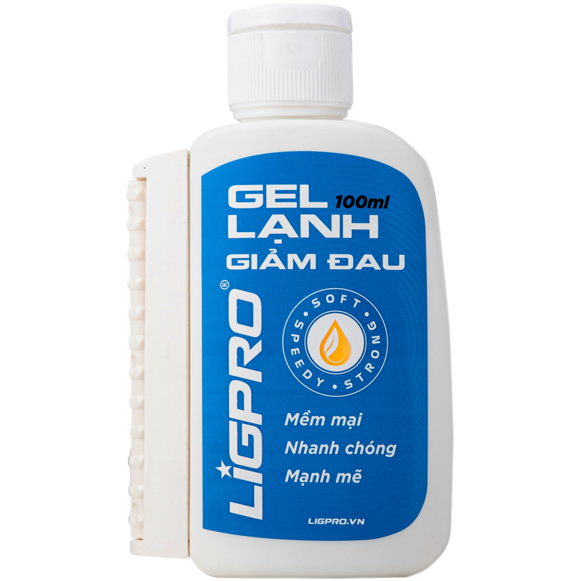 Hình ảnh Gel lạnh giảm đau Ligpro hỗ trợ giảm đau do chấn thương, cơ, xương, khớp, dây chằng (100ml)