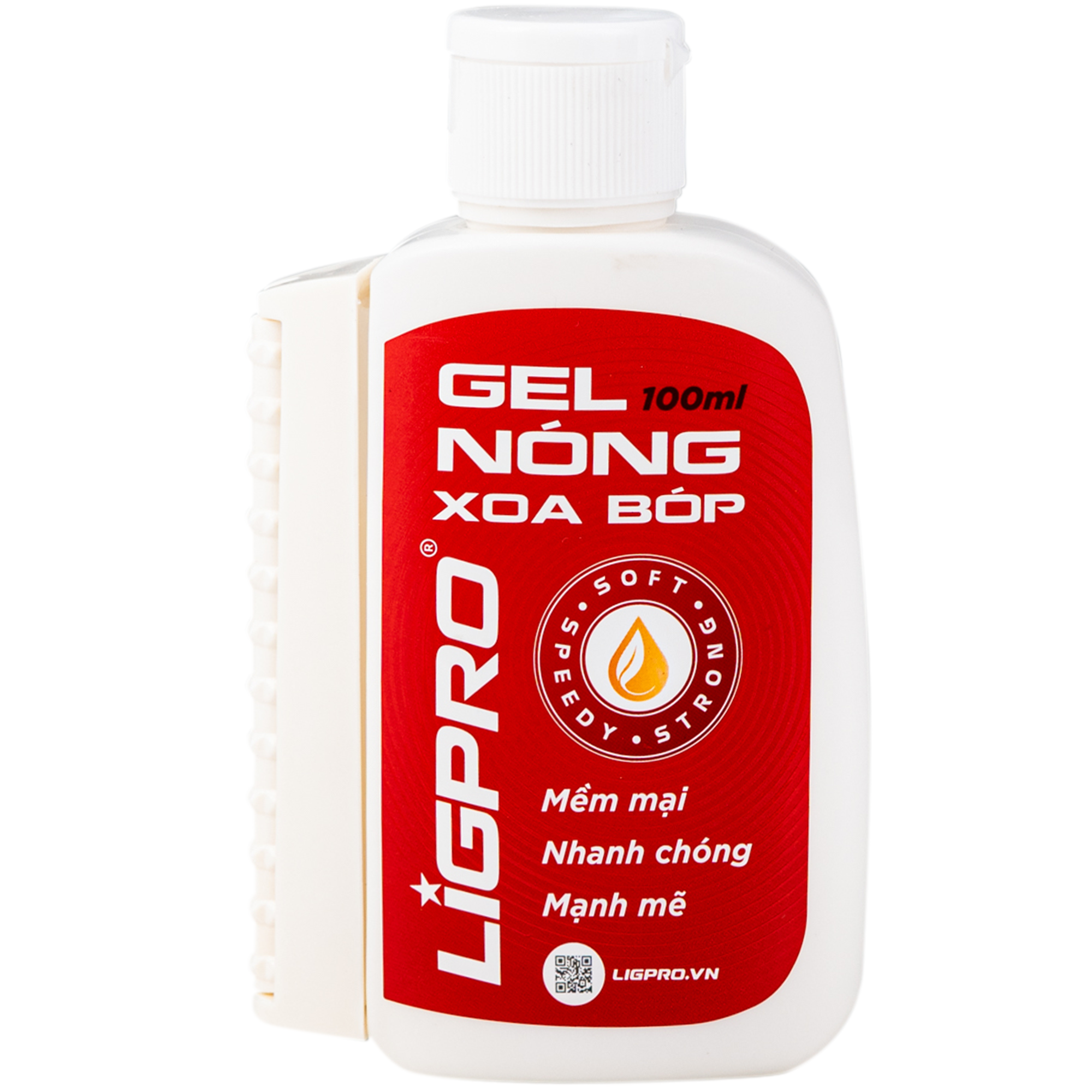 Hình ảnh Gel nóng xoa bóp Ligpro hỗ trợ giảm đau cơ xương khớp, thư giãn cơ bắp (Thảo dược thiên nhiên) (100ml)