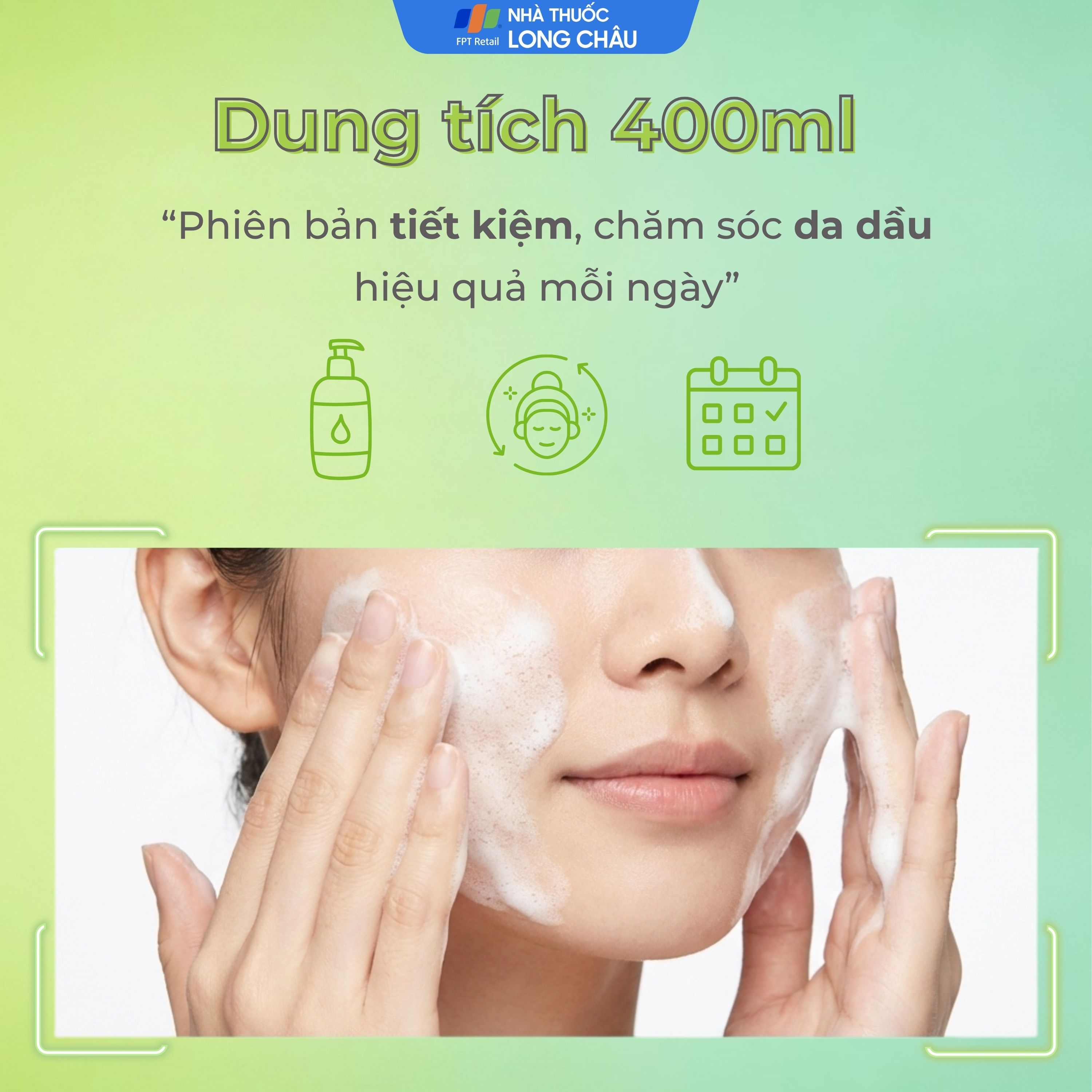 Hình ảnh Gel rửa mặt SVR Sebiaclear Moussant làm sạch và giảm dầu cho da dầu (400ml)