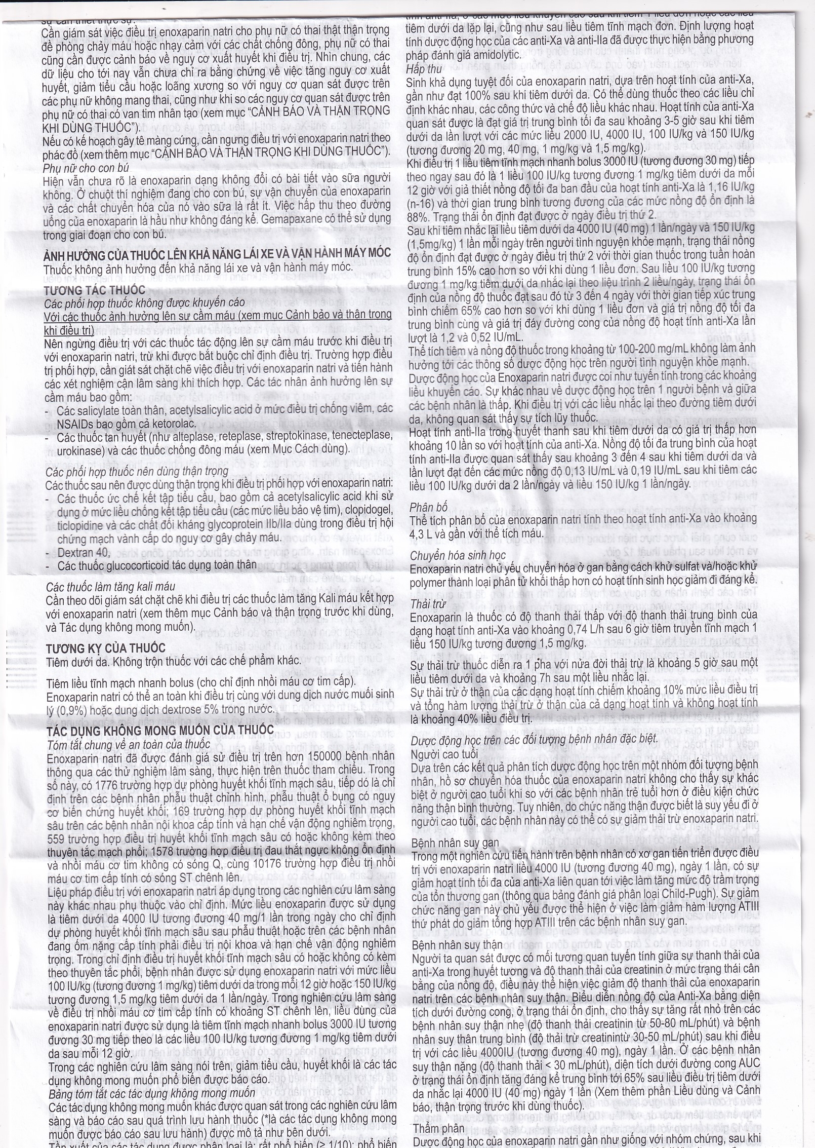 Hình ảnh Thuốc tiêm Gemapaxane 4000/0.4ml Italfarmaco dự phòng huyết khối tĩnh mạch (6 bơm tiêm)