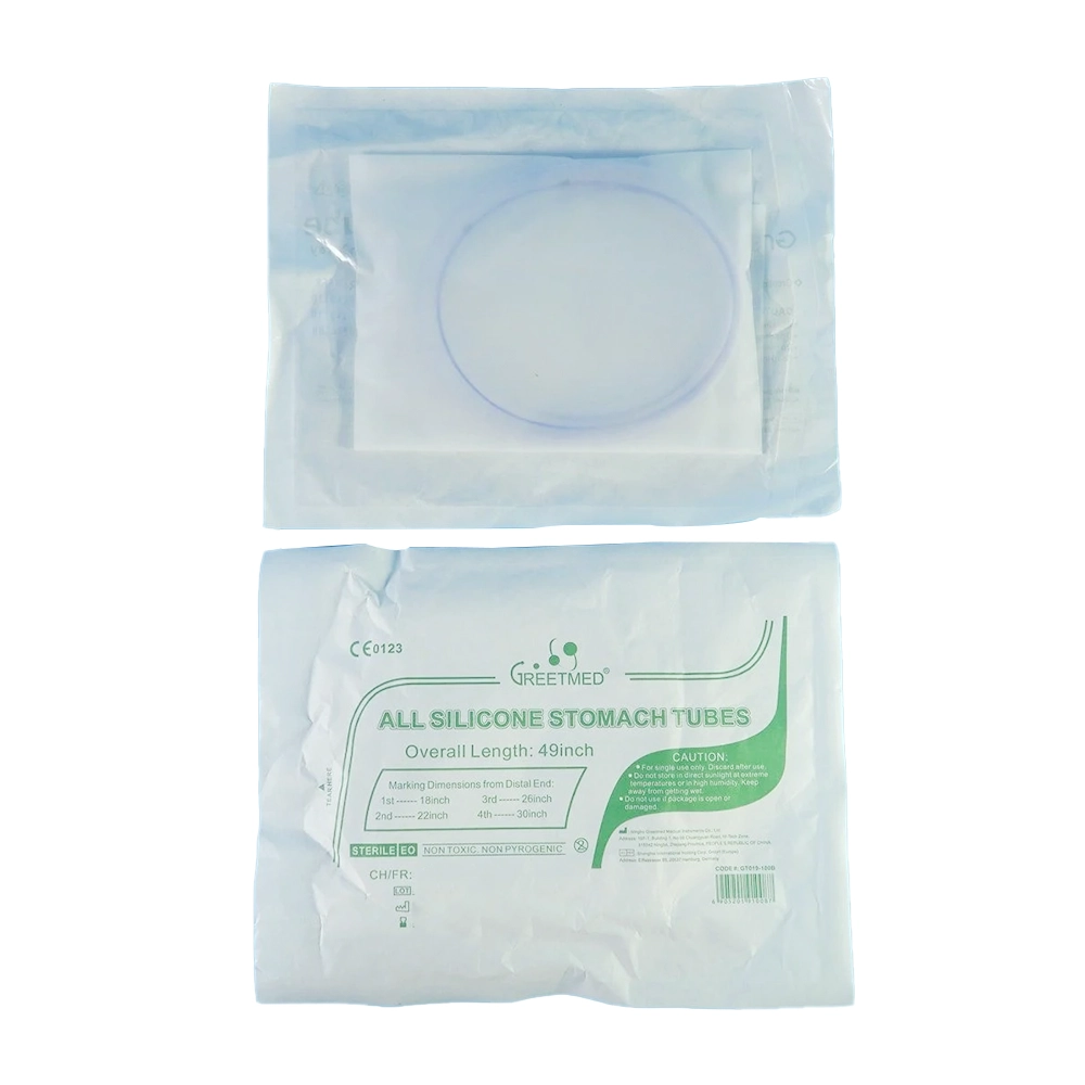 Hình ảnh Dây cho ăn All Silicone Stomach Tube 49 inch Greetmed đưa thức ăn hoặc thuốc trực tiếp vào dạ dày