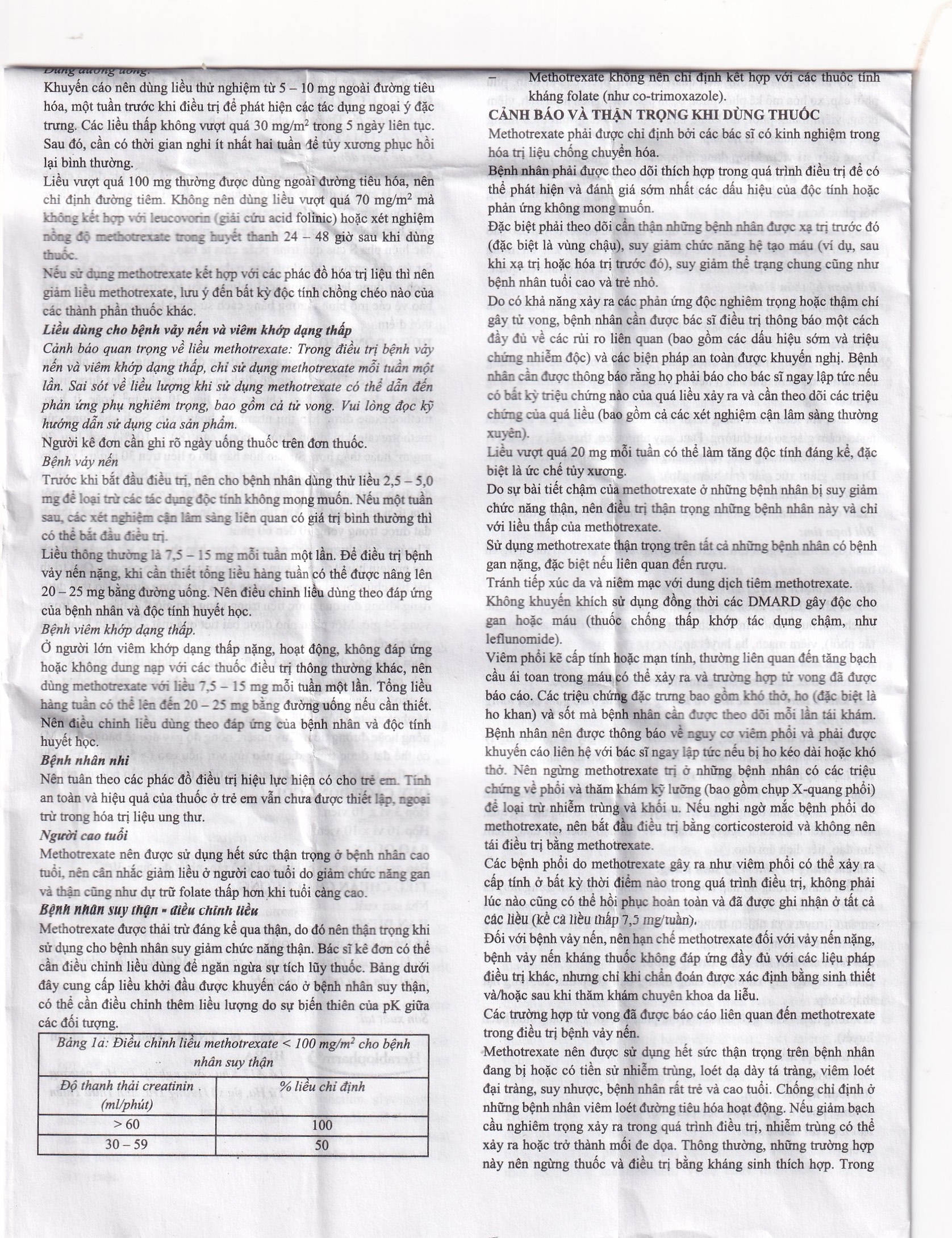 Hình ảnh Thuốc Hemetrex 2,5mg Herabiopharm điều trị viêm khớp dạng thấp nặng (10 vỉ x 10 viên)