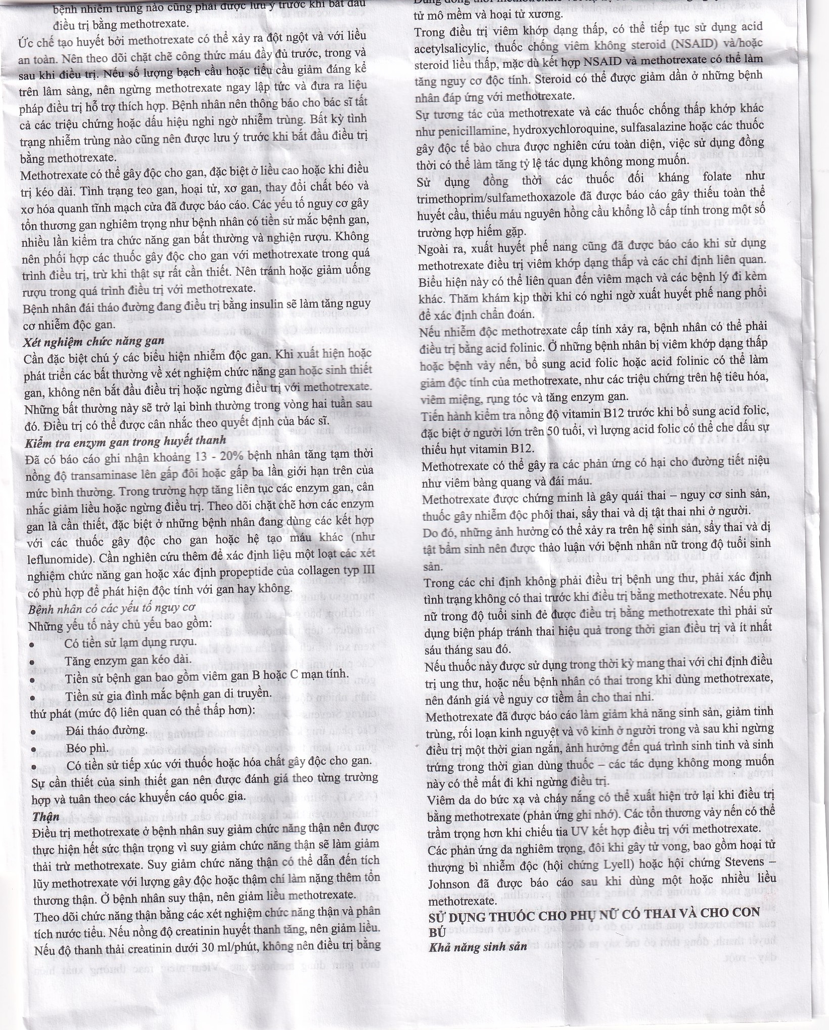 Hình ảnh Thuốc Hemetrex 2,5mg Herabiopharm điều trị viêm khớp dạng thấp nặng (10 vỉ x 10 viên)