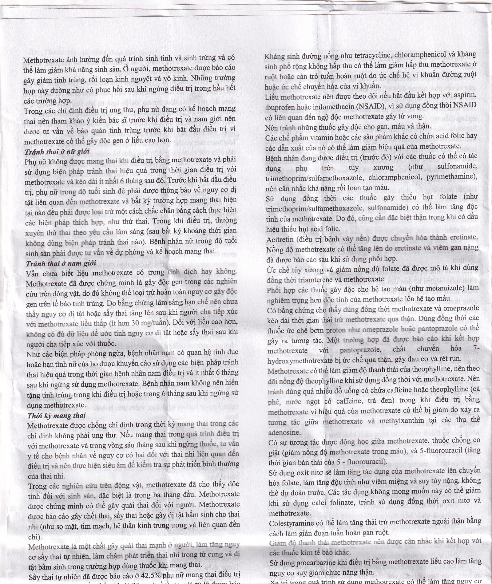 Hình ảnh Thuốc Hemetrex 2,5mg Herabiopharm điều trị viêm khớp dạng thấp nặng (10 vỉ x 10 viên)
