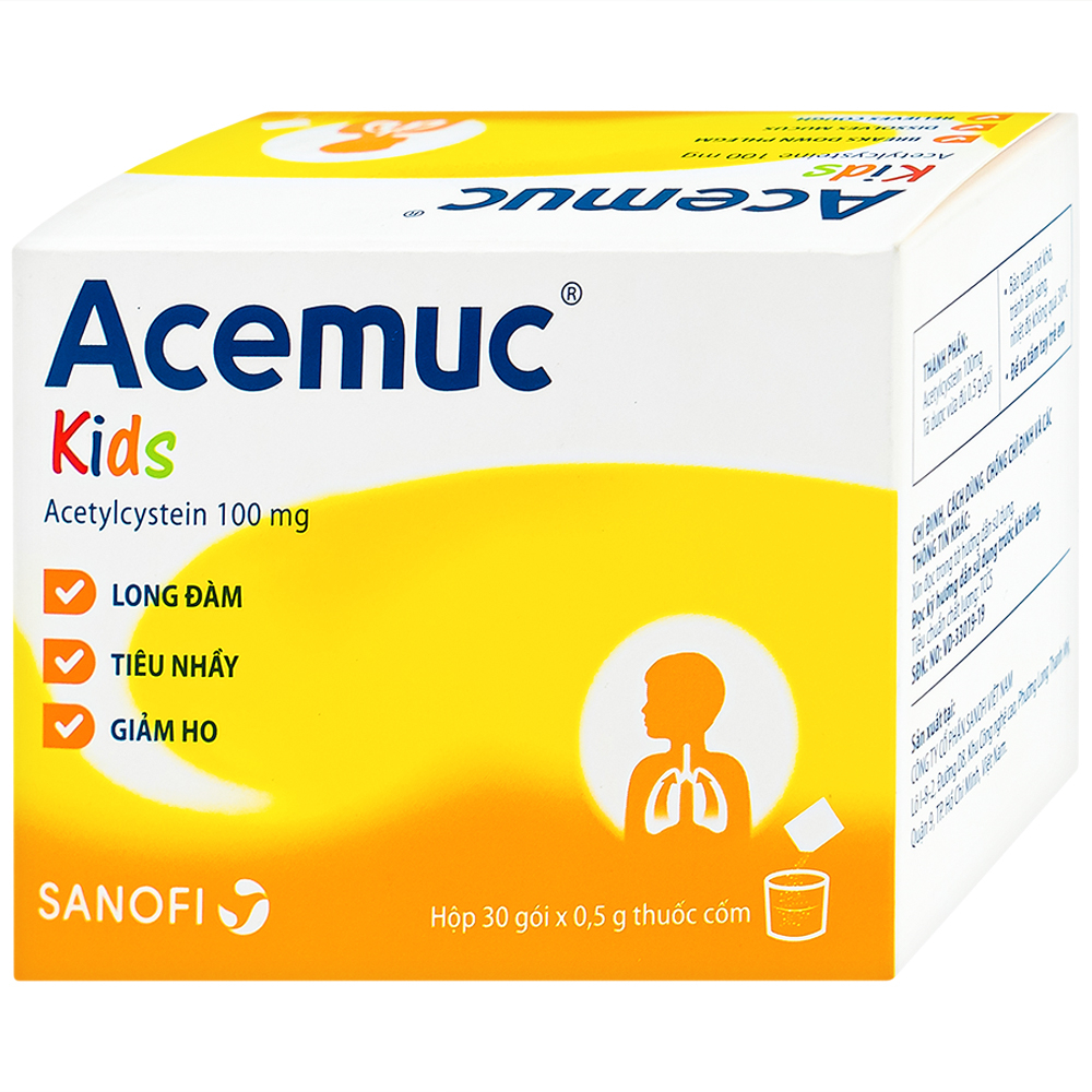 Thuốc Acemuc có tác dụng tiêu chất nhầy trong xoang không?
