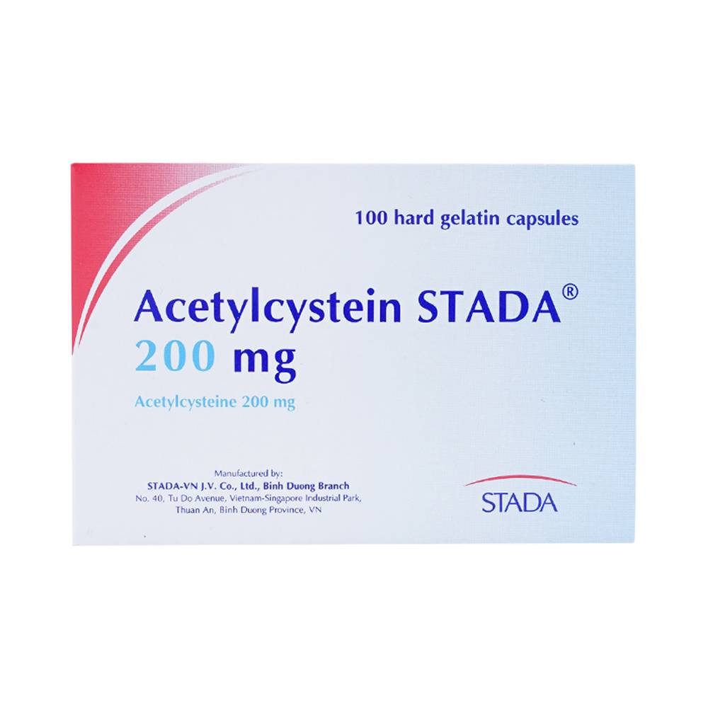 Thuốc Acetylcystein 200 mg có tác dụng phụ gì không?
