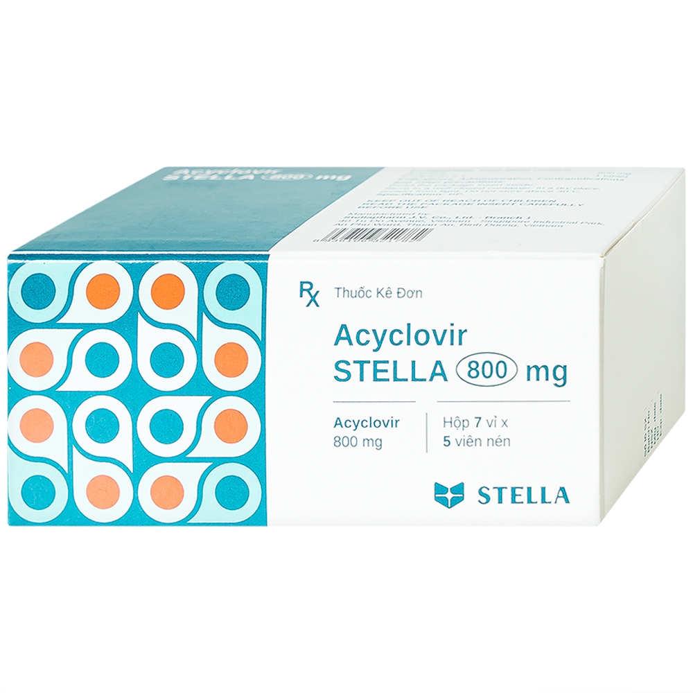 Tác Dụng của Thuốc Acyclovir Stella 800mg