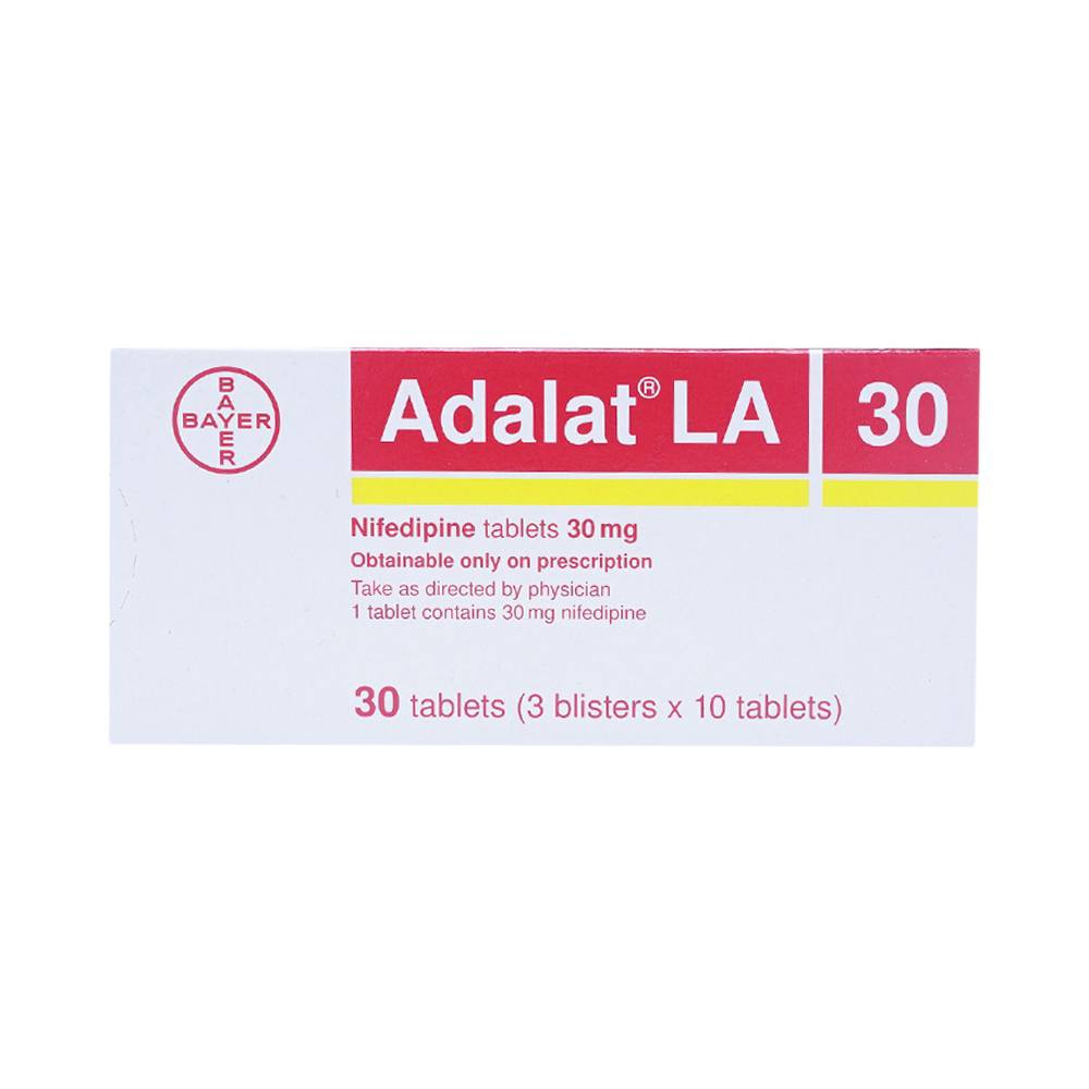 Người bệnh nào không được sử dụng thuốc Adalat LA 30mg?
