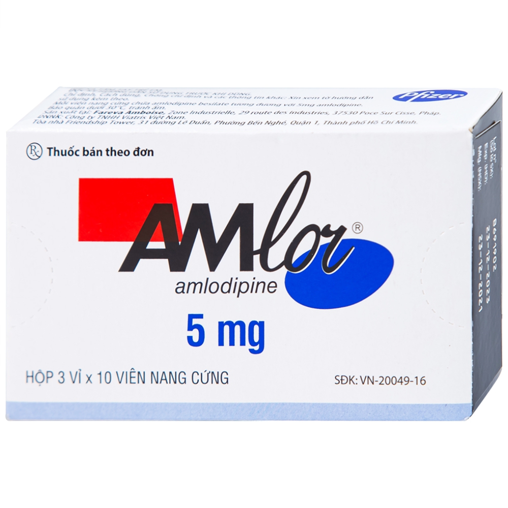 Thuốc huyết áp Amlor có tương tác với các loại thuốc khác không?
