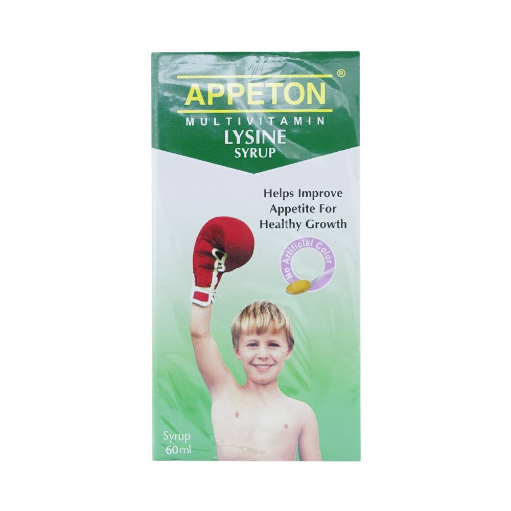 Siro Appeton Multivitamin Lysine Kotra giúp trẻ ăn ngon miệng, bồi bổ sức khỏe (60ml)