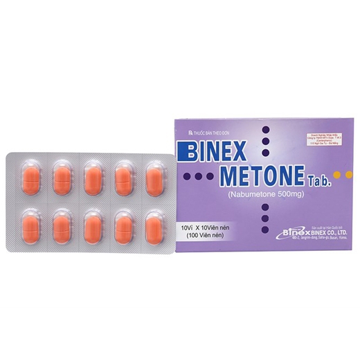 Thuốc Binex Mentone điều trị viêm khớp dạng thấp (10 vỉ x 10 viên)