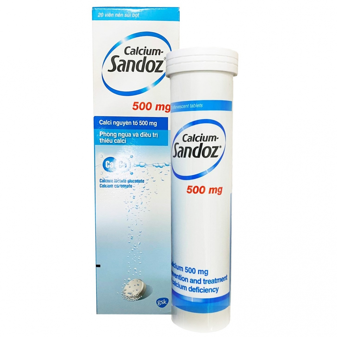 Thuốc canxi Sandoz 500mg có giá bao nhiêu?

