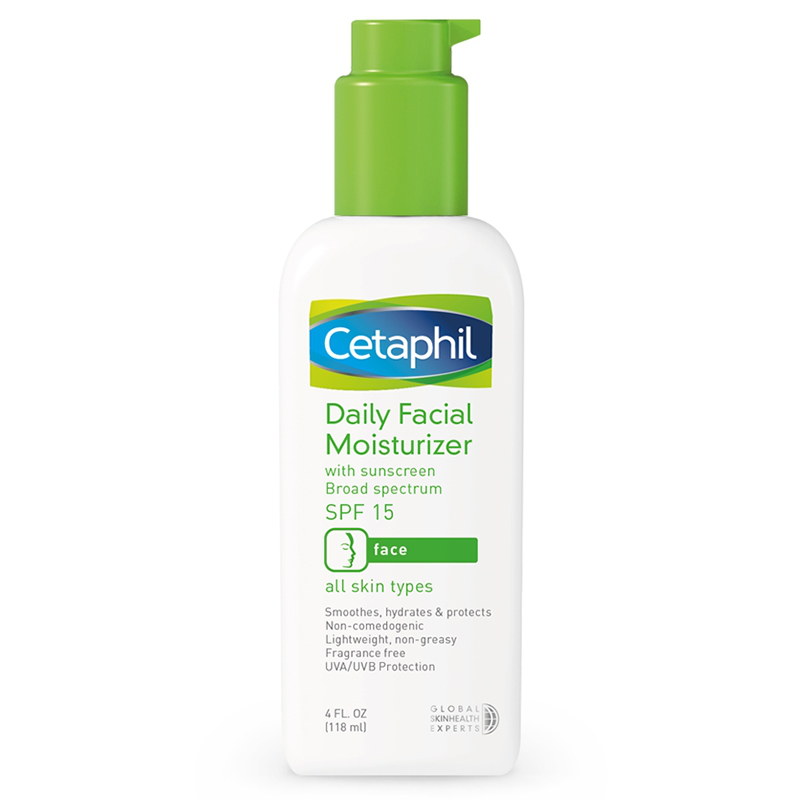 Kem chống nắng Cetaphil Daily Facial Moisturizer SPF15/PA++ dành cho mọi loại da (118ml)