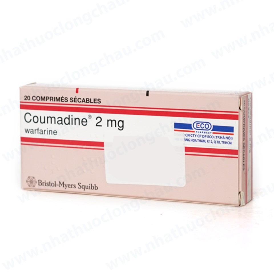 Thuốc Coumadine 2mg