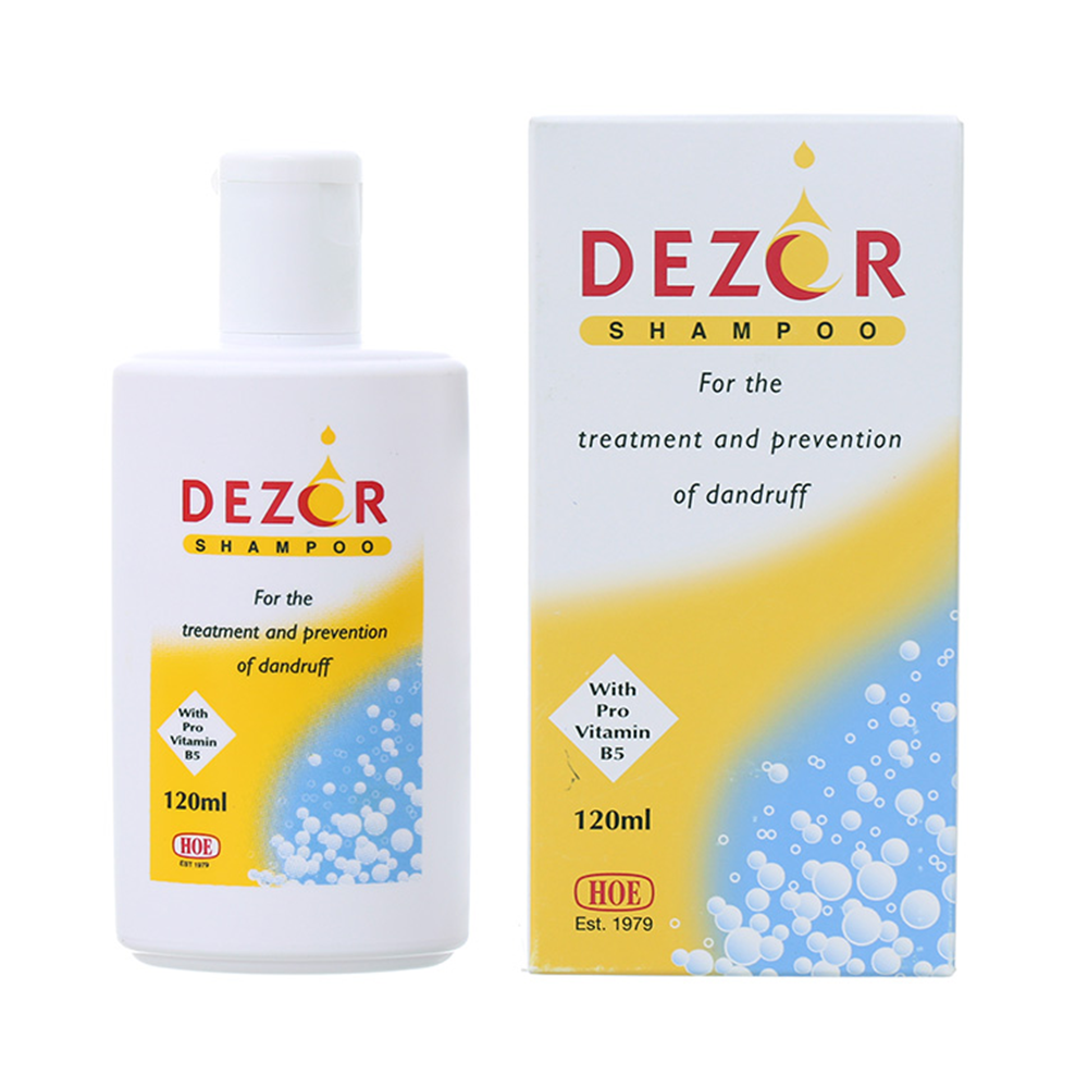 Dầu gội Dezor Hoe Pharmaceuticals điều trị viêm da tiết bã, gàu nặng ở da đầu (120ml)