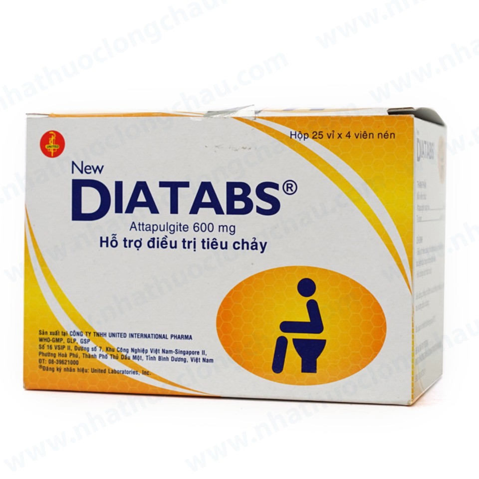 Xuất xứ của thuốc tiêu chảy Diatabs là ở đâu?
