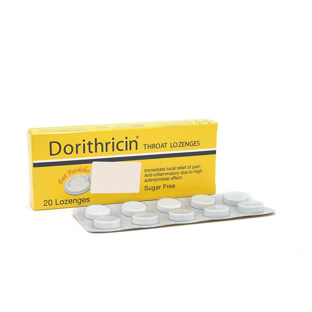 Thành phần hoạt chất chính của thuốc Dorithricin là gì?
