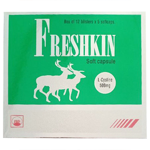 Thuốc Freshkin Pymepharco điều trị viêm da (12 vỉ x 5 viên)