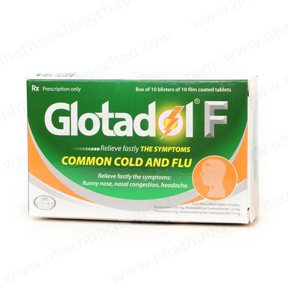 Glotadol F có tác dụng hỗ trợ làm giảm đau đầu không?
