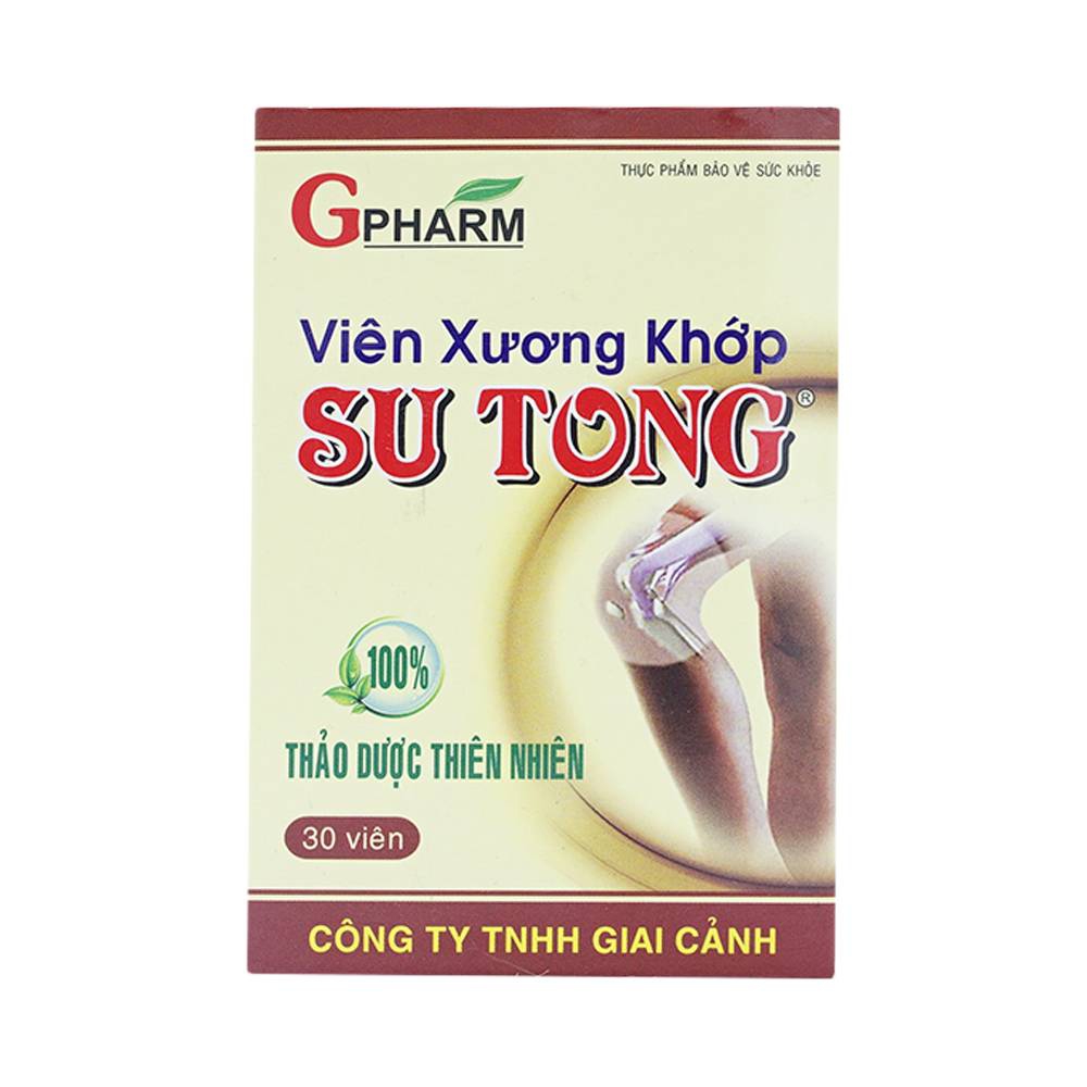 Viên Xương Khớp Sutong Gpharm giúp tăng cường sức khỏe, mạnh gân xương (30 viên)
