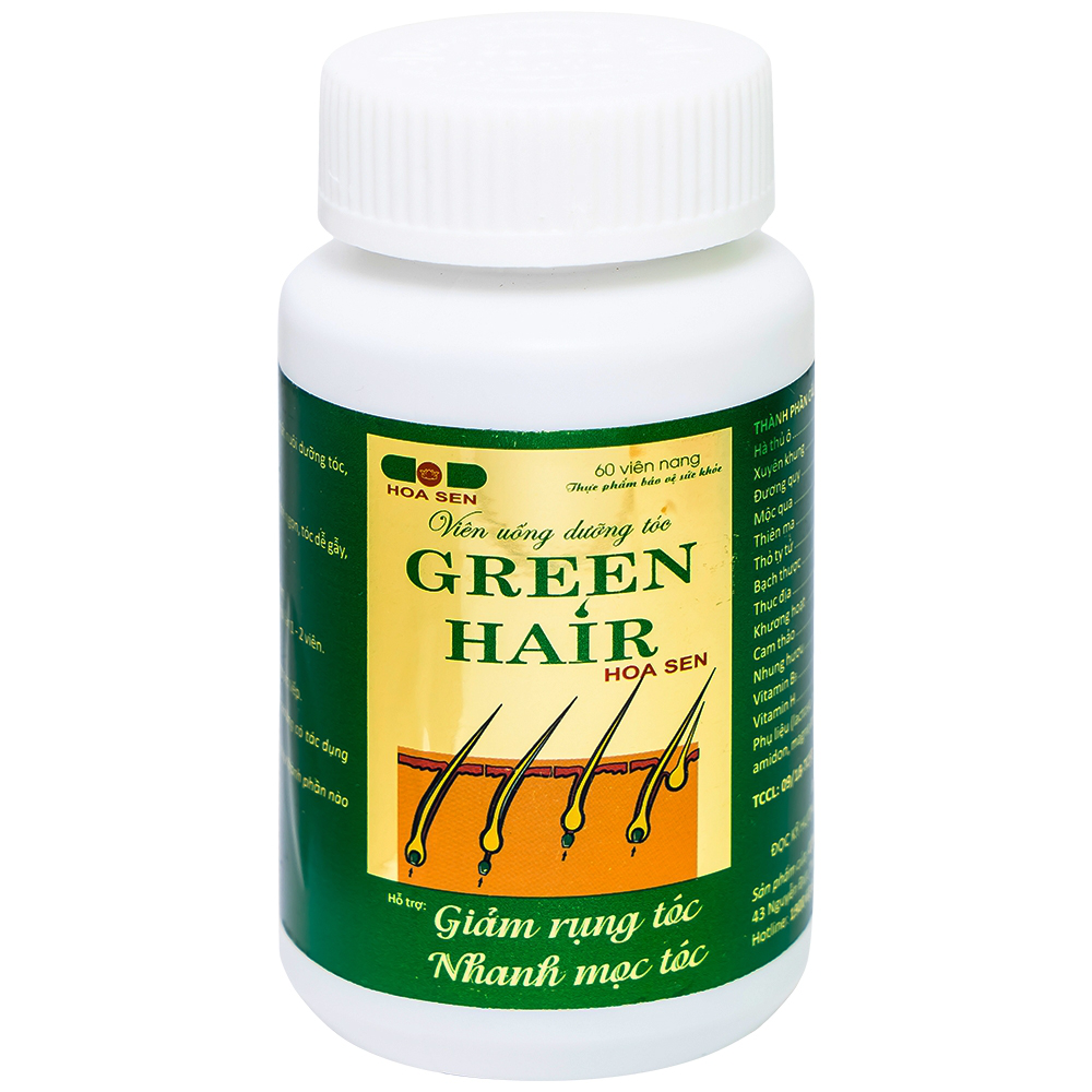 Thuốc mọc tóc Green Hair có thành phần chính là gì?
